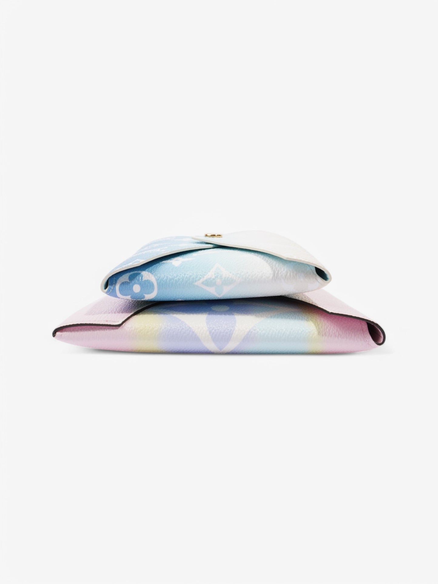 Louis Vuitton Spring In The City Kirigami Pochette  Pastel Multicolour / White Coated Canvas