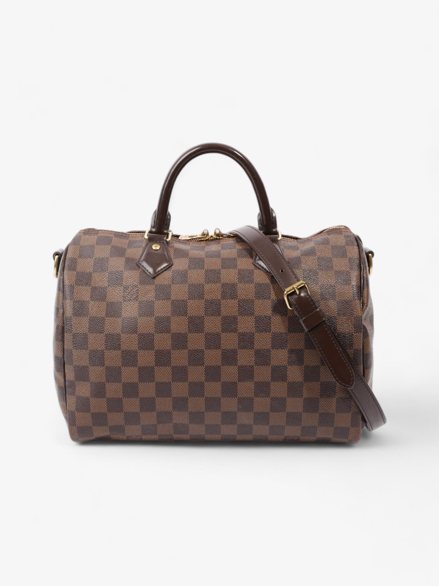 Louis Vuitton Speedy BandouliÃ¨re 30 Damier Ebene Coated Canvas