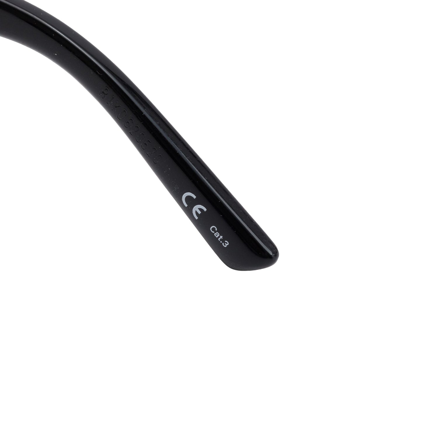 Balenciaga BB0096S Dynasty Black Acetate Rectangle Sunglasses