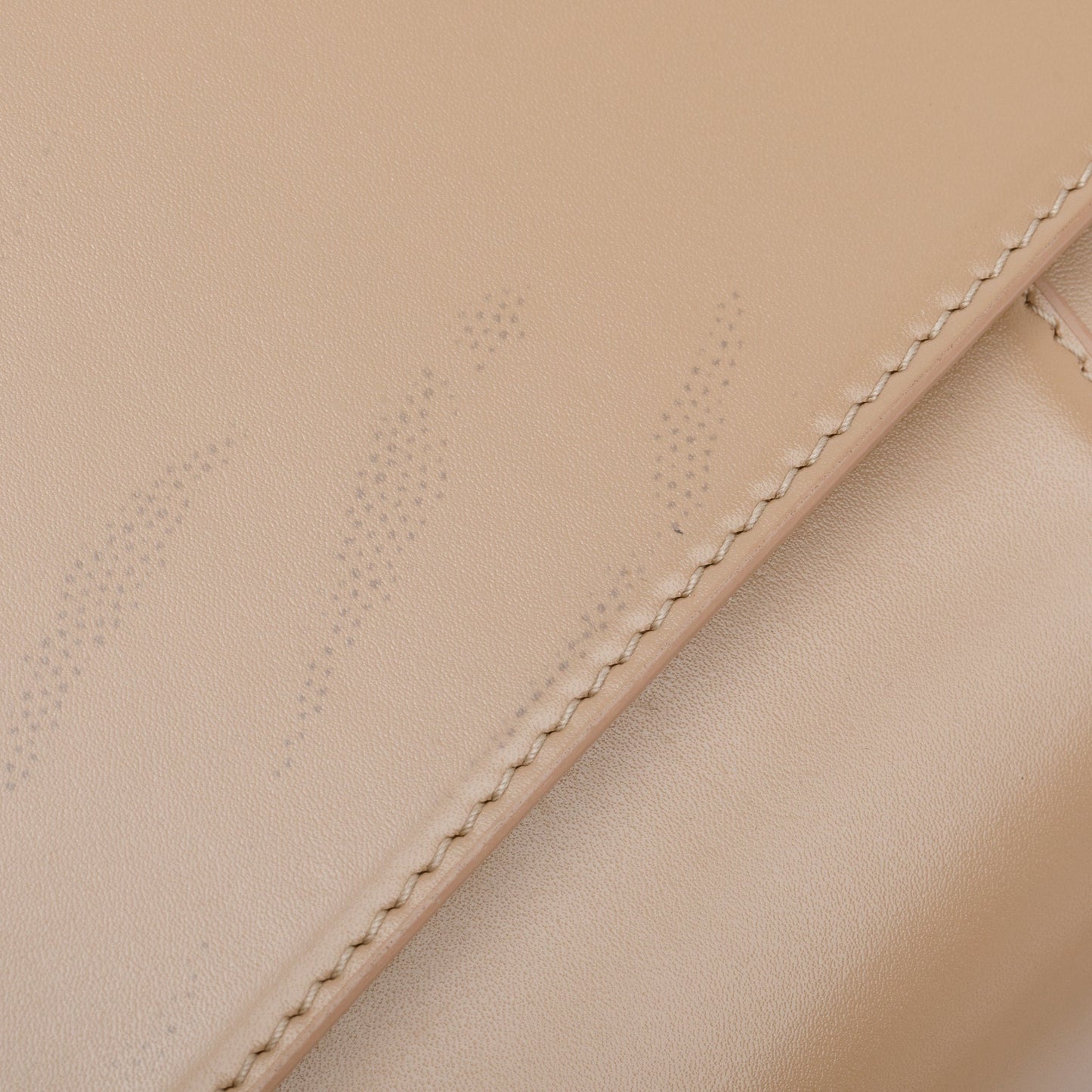 Balenciaga Beige Leather Small Hourglass Top Handle Bag