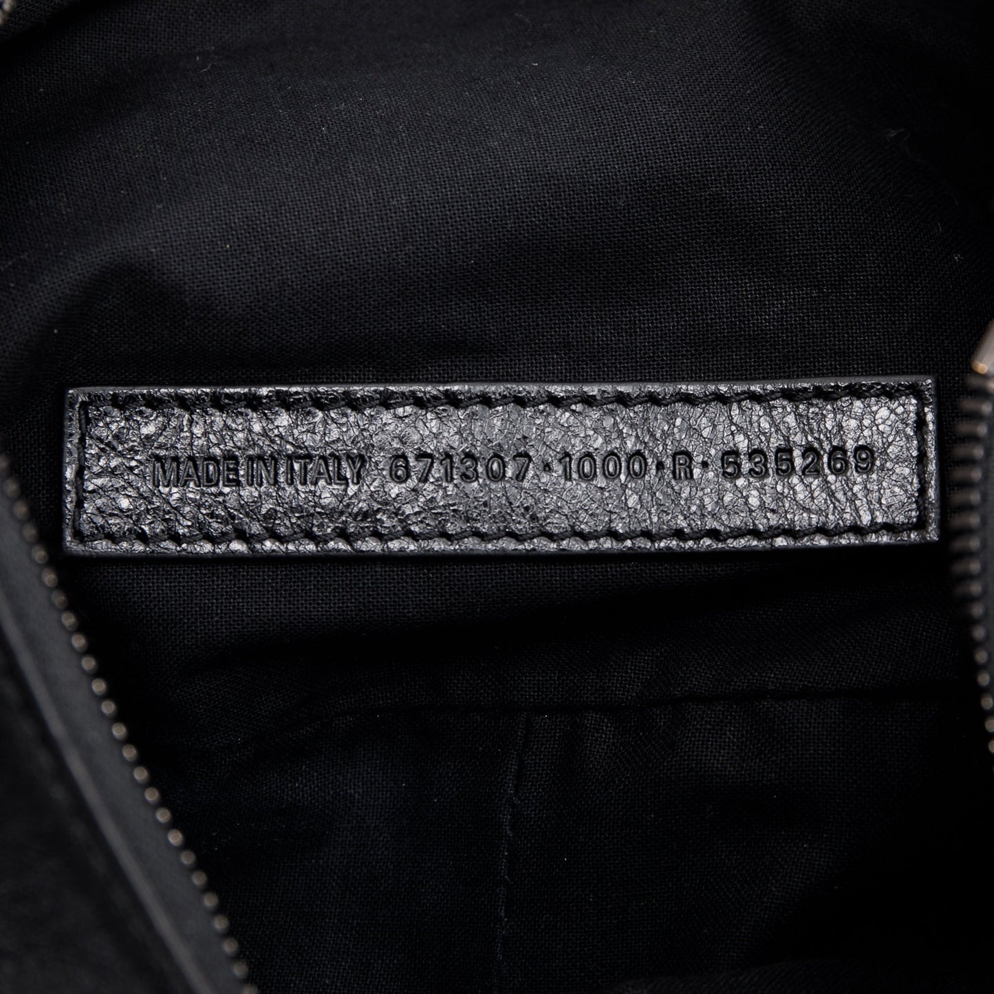 Balenciaga Black Arena Leather Le Cagole Small Shoulder Bag