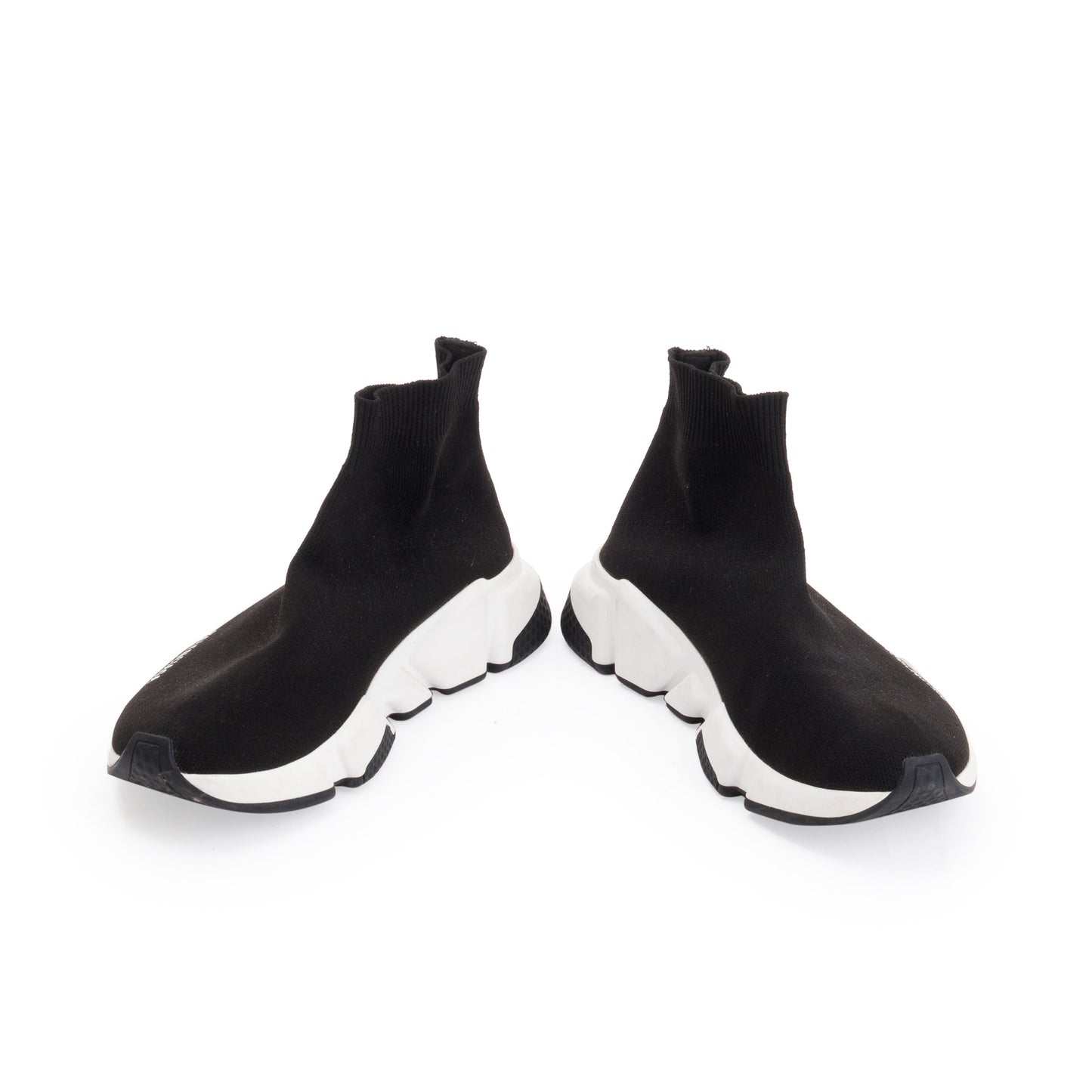 Balenciaga Black Knit Speed LT Trainer Sock Sneaker, Size 37