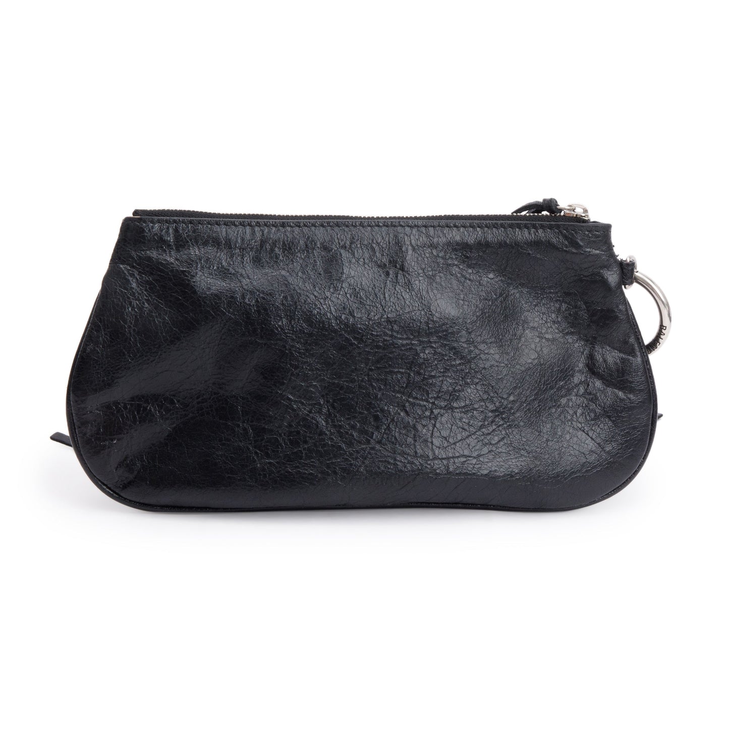 Balenciaga Black Leather Mini Le Cagole Multi Pouch