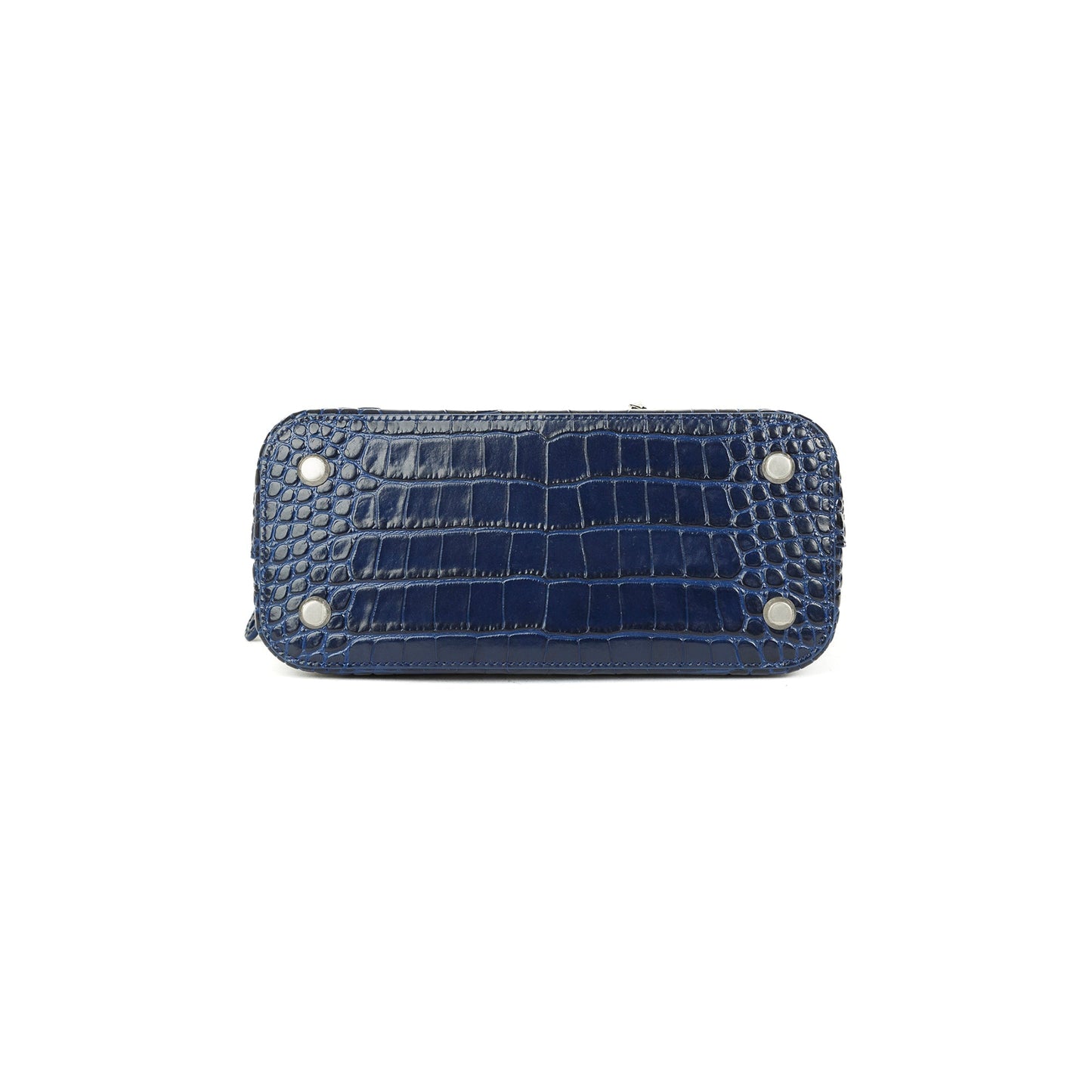 Balenciaga Croc Embossed Ville S Top Handle Bag