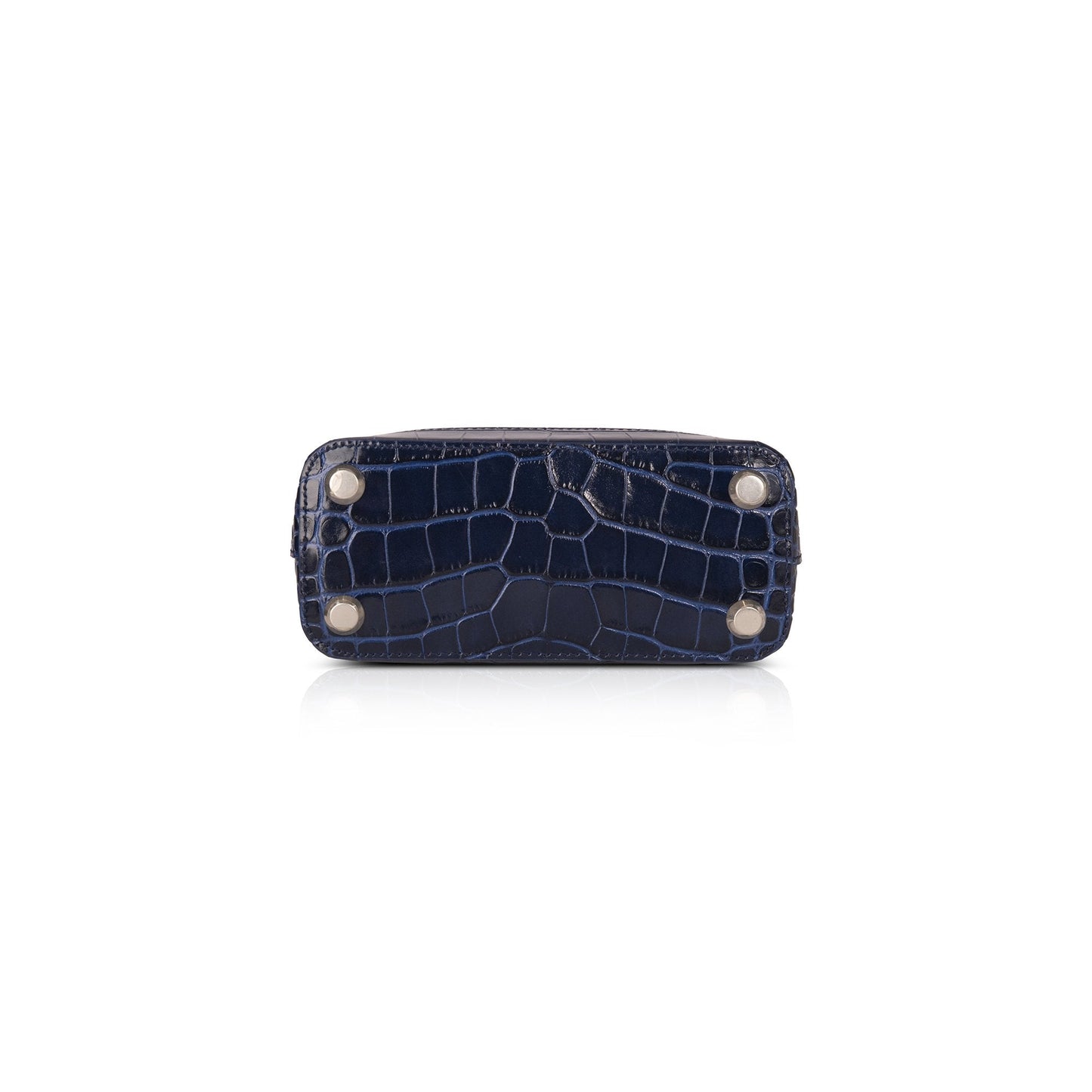 Balenciaga Croc Embossed Ville XXS Top Handle Bag