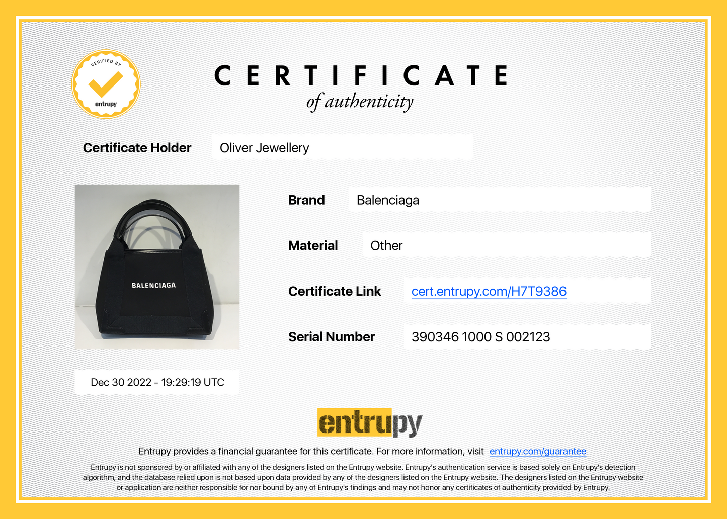 Balenciaga Logo Print Cabas XS
