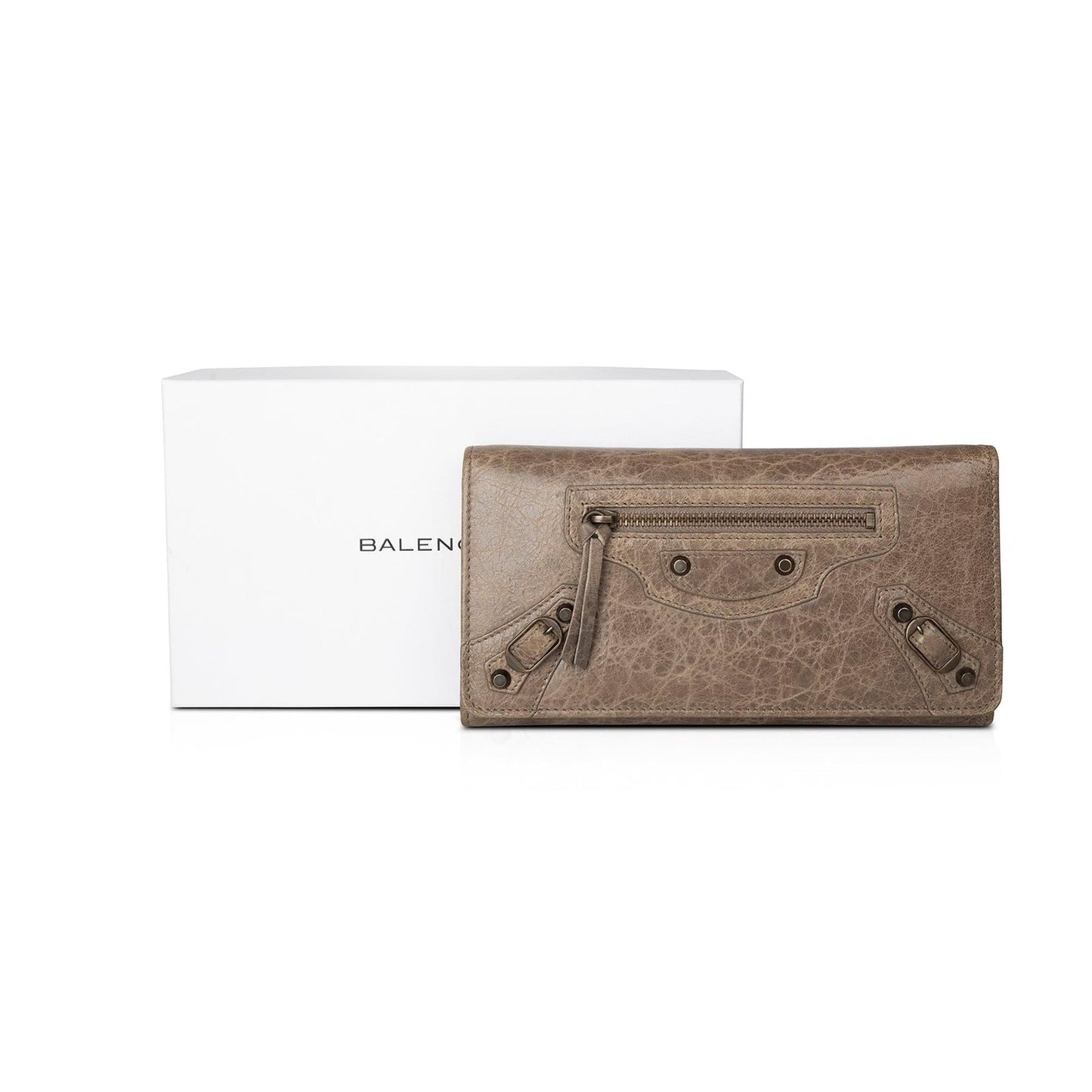 Balenciaga Motocross Classic Money Continental Wallet