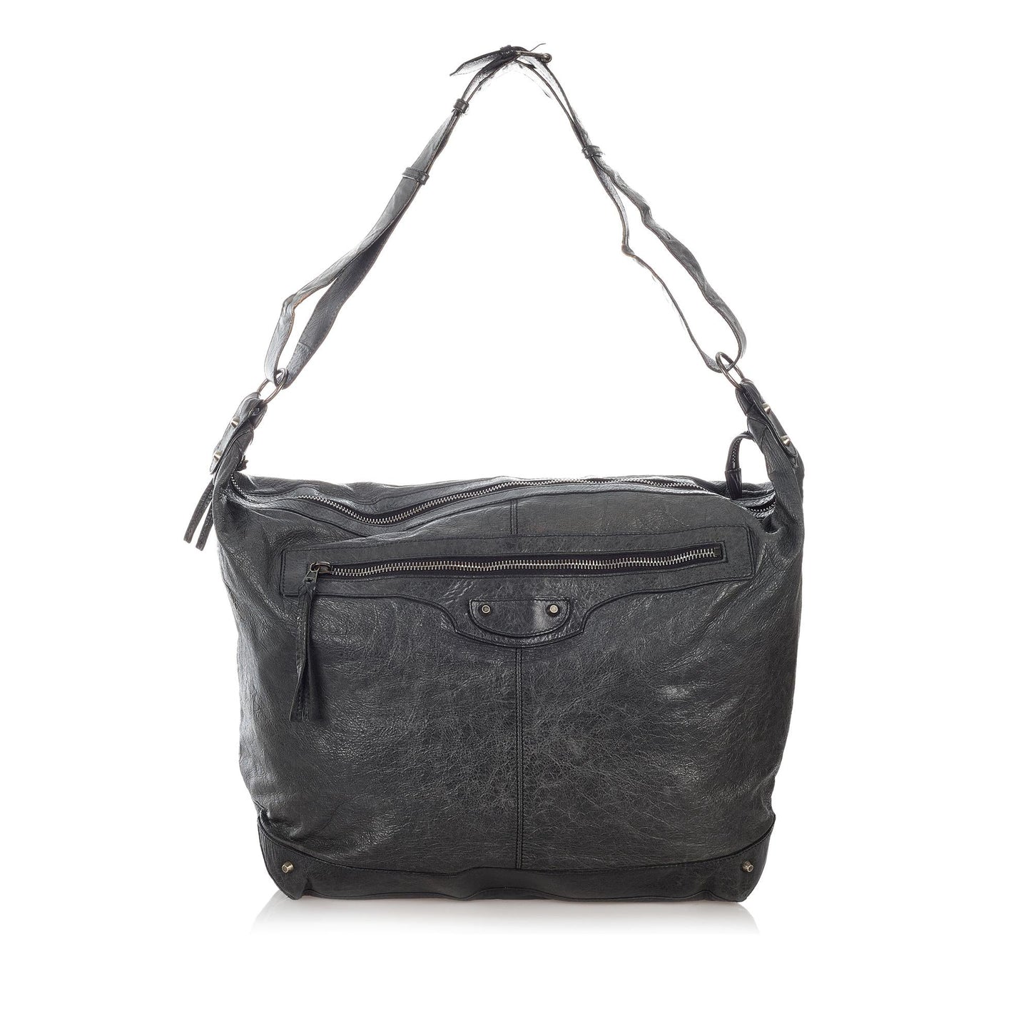Luxury Balenciaga Trending 2025 Motocross Day Leather Shoulder Bag (SHG-26859)