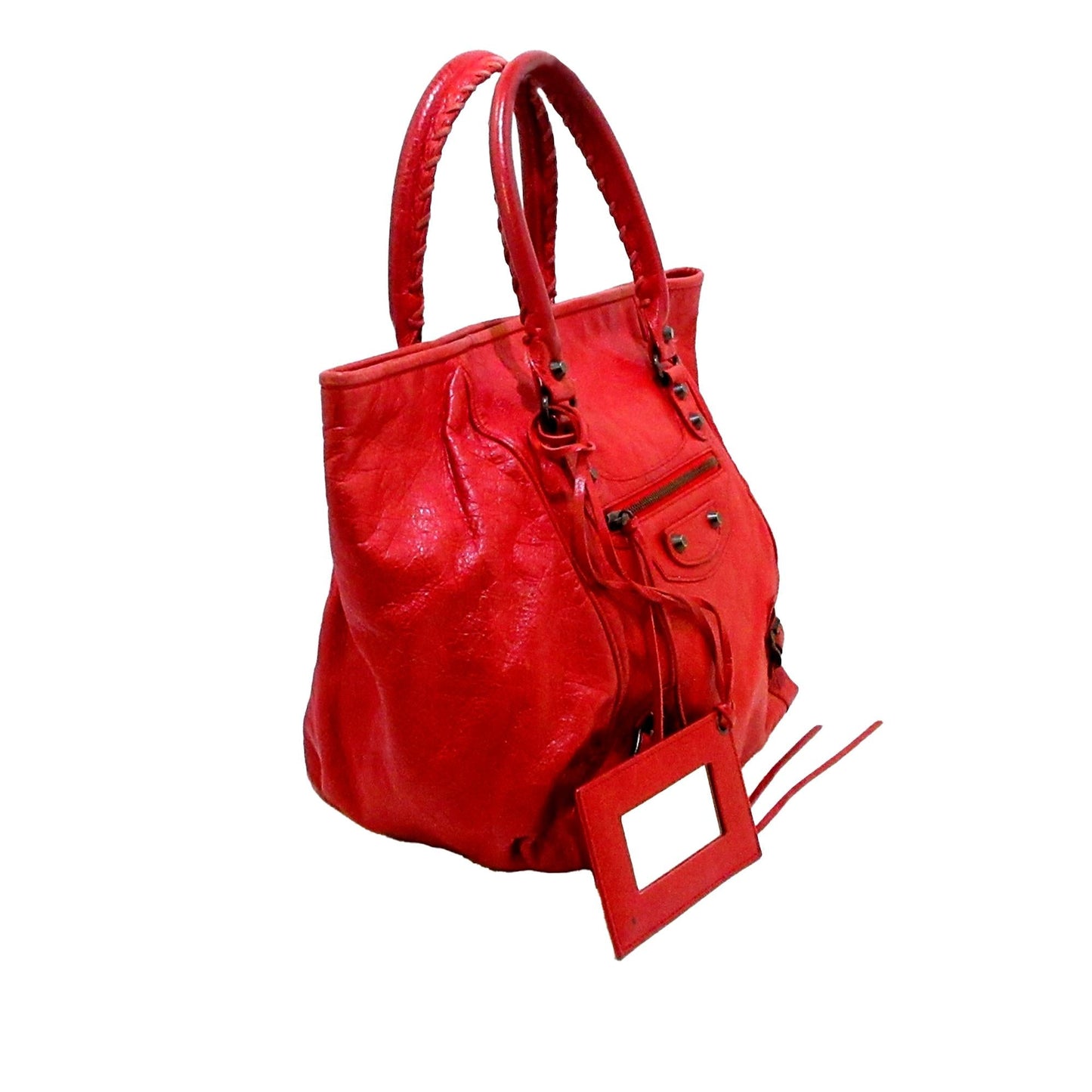 Luxury Balenciaga Trending 2025 Motocross Sunday Leather Tote Bag (SHG-36401)