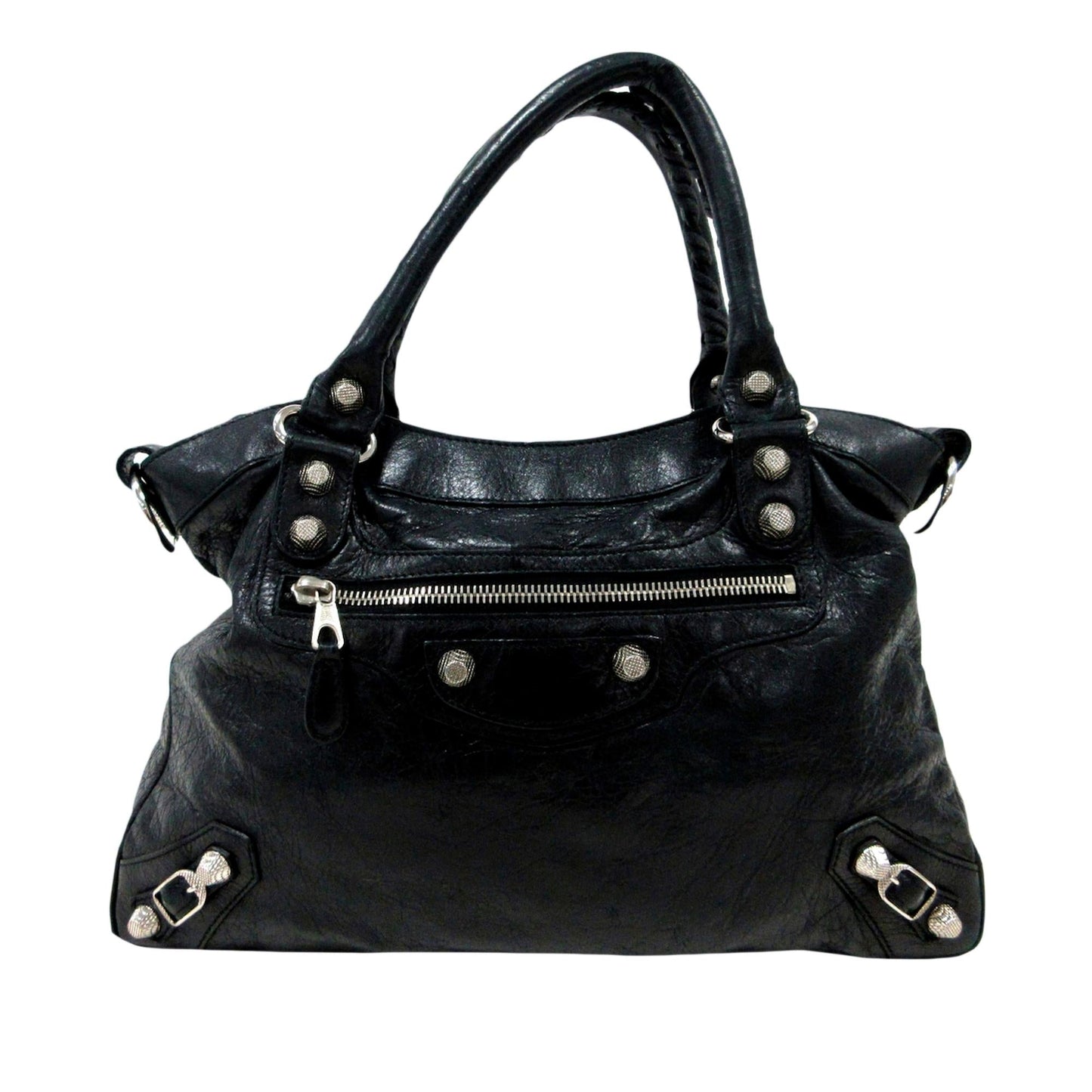 Luxury Balenciaga Trending 2025 Motocross Town Giant Leather Handbag (SHG-29337)