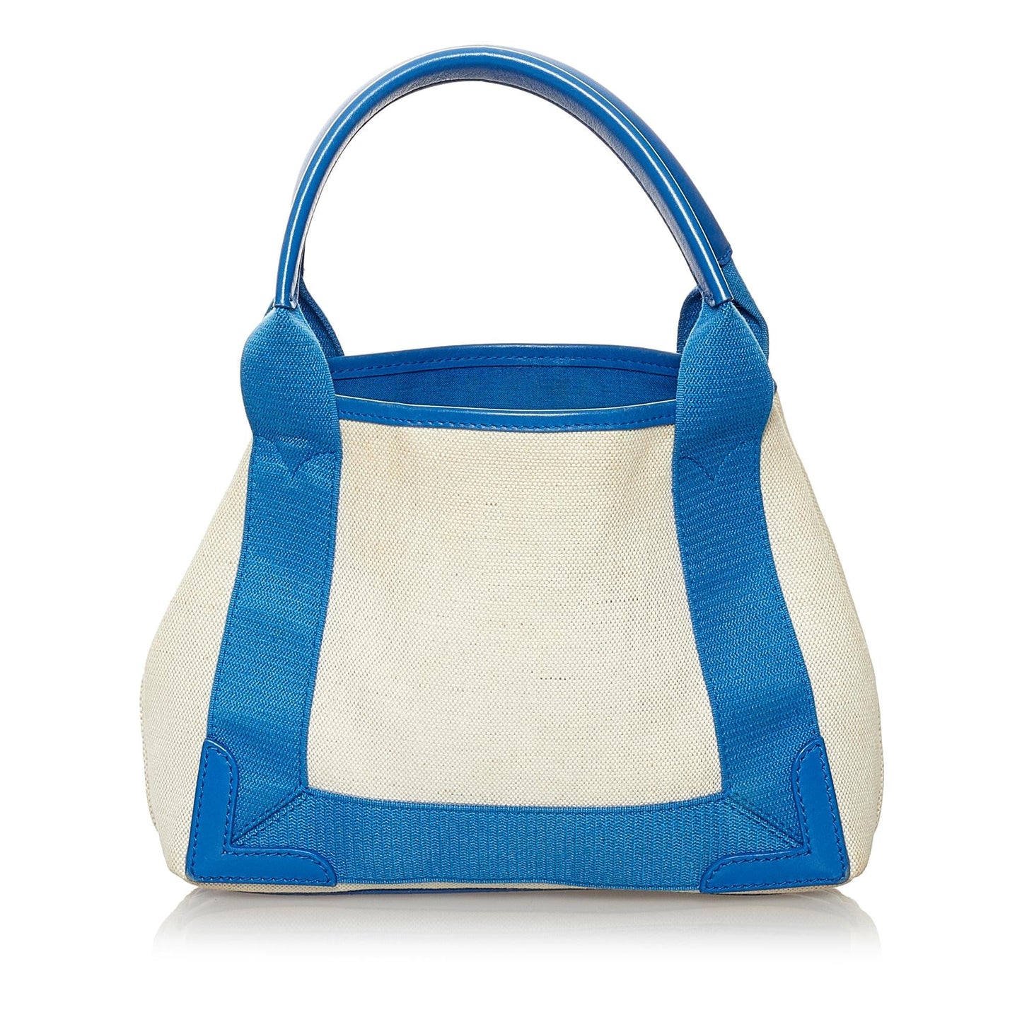 Luxury Balenciaga Trending 2025 Navy Cabas XS Canvas Satchel (SHG-33098)
