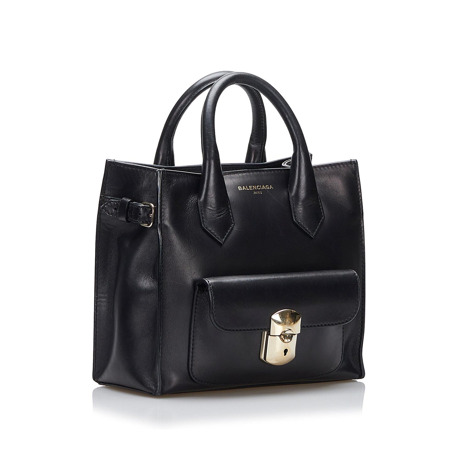 Luxury Balenciaga Trending 2025 Padlock All Afternoon Satchel (SHG-3BOzV8)