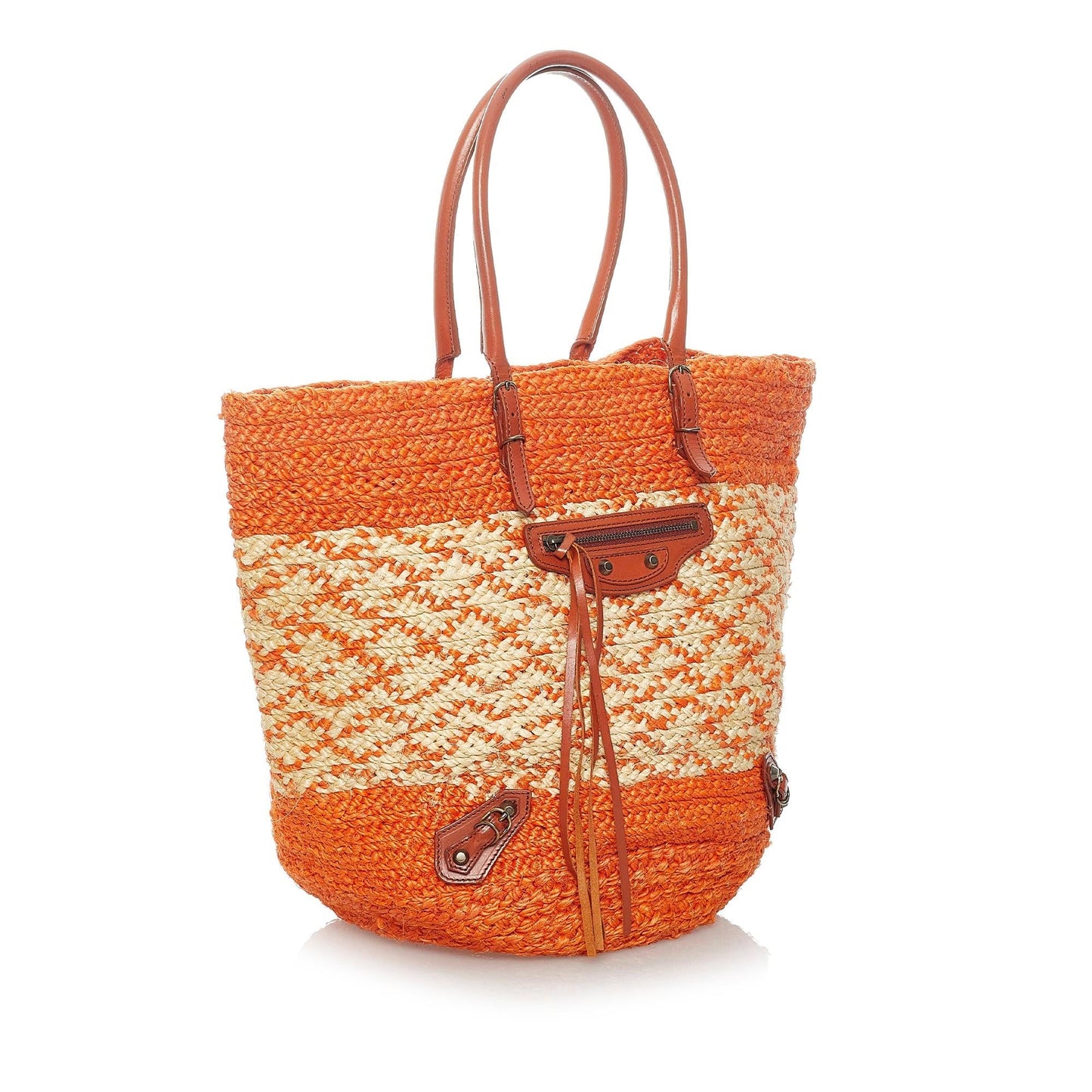 Luxury Balenciaga Trending 2025 Panier Raffia Tote Bag (SHG-31175)