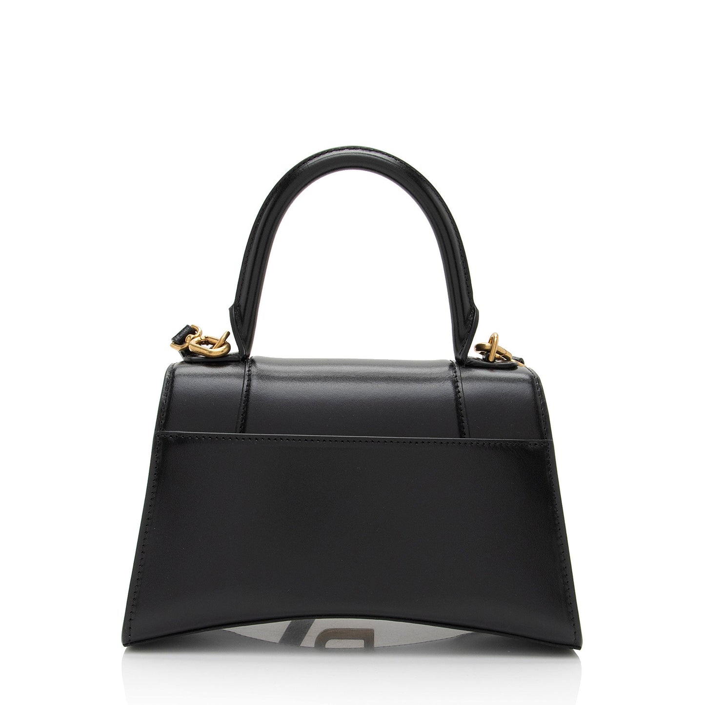 Luxury Balenciaga Trending 2025 Shiny Calfskin Hourglass Small Top Handle (SHF-9h44a6)