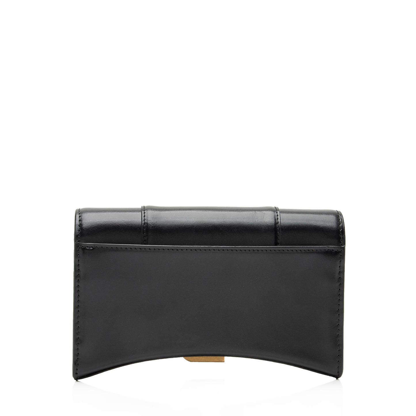Luxury Balenciaga Trending 2025 Shiny Calfskin Hourglass Wallet on Chain Bag (SHF-23824)