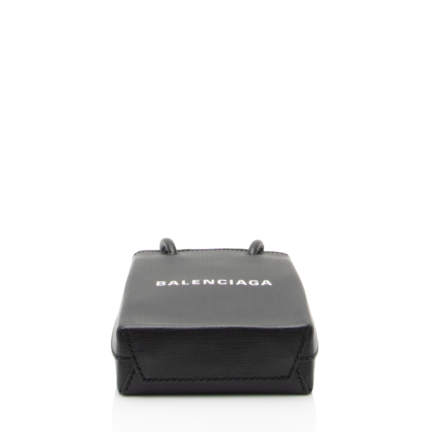 Luxury Balenciaga Trending 2025 Textured Calfskin Phone Holder Crossbody (SHF-vPnMbh)