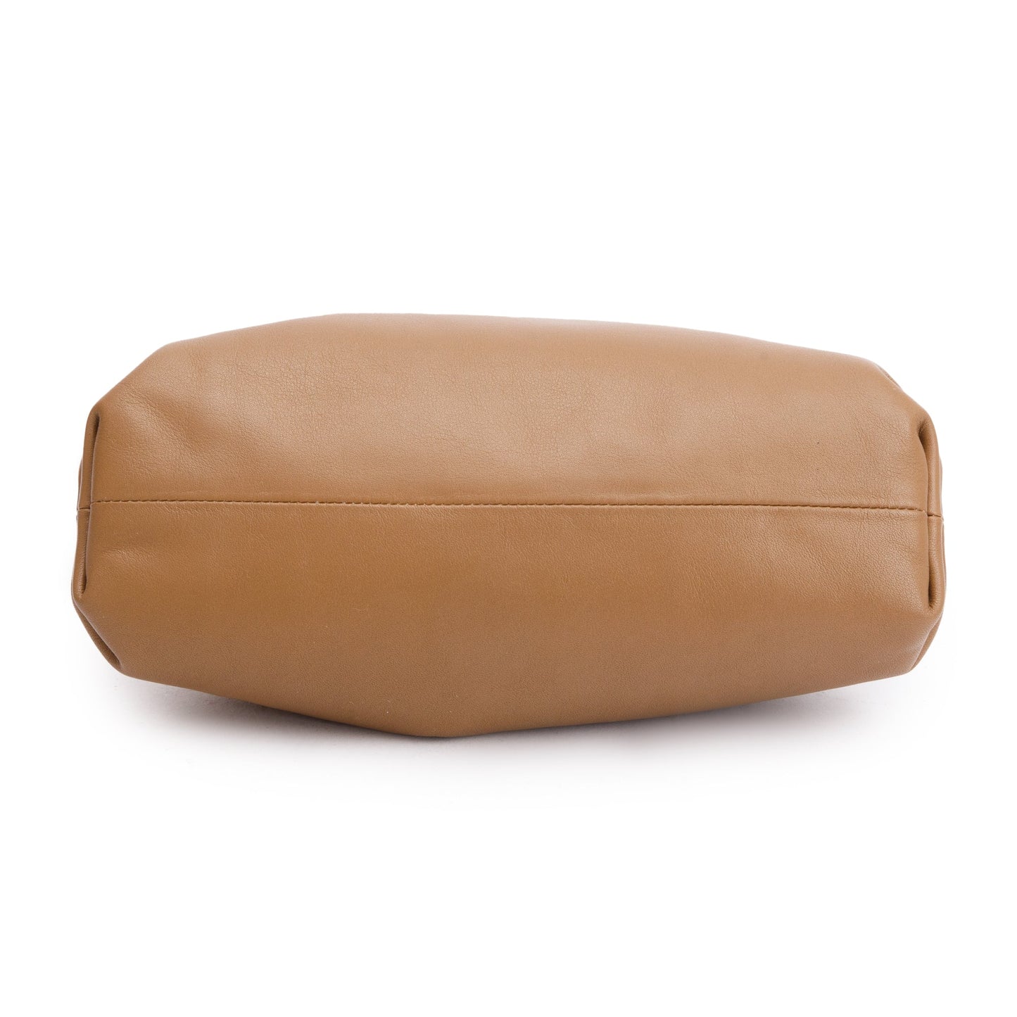 Bottega Veneta Brown Calfskin Leather The Mini Pouch
