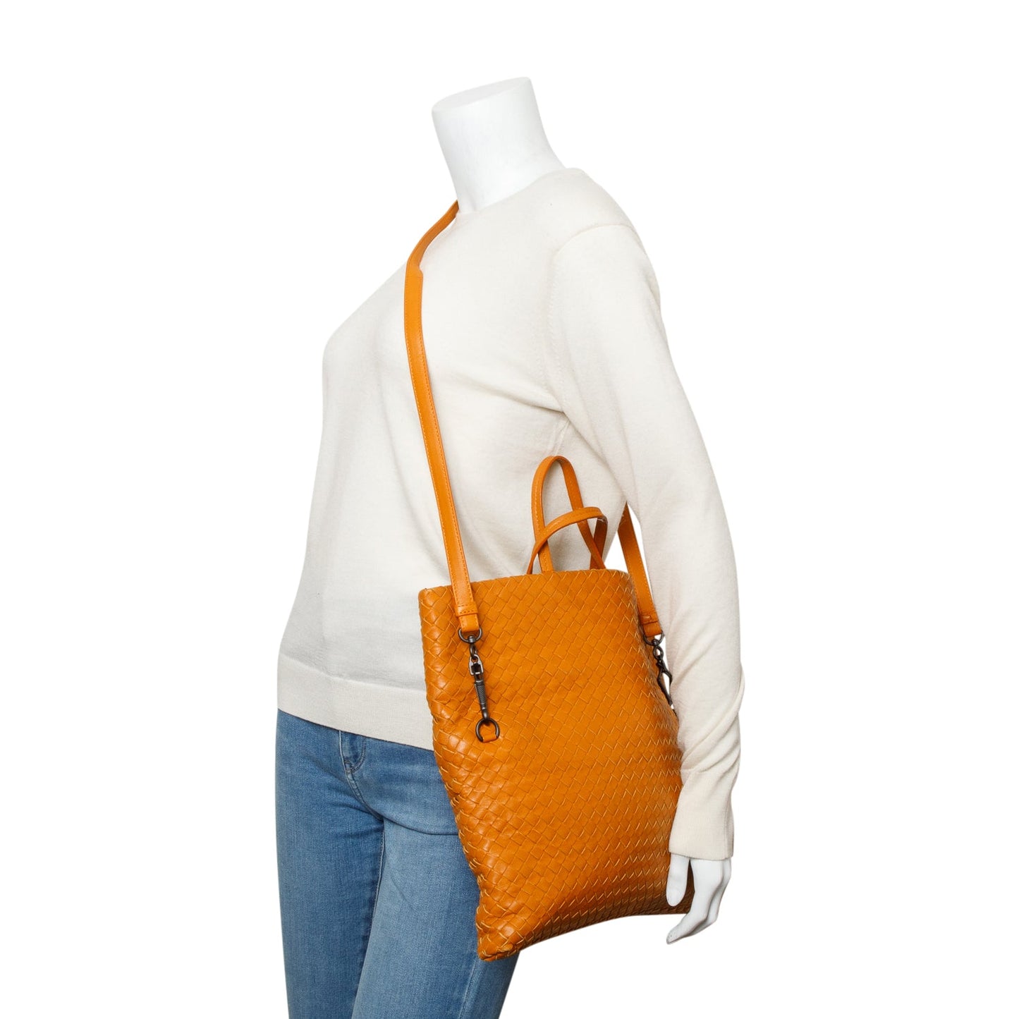 Bottega Veneta Brown Intrecciato Leather Tote