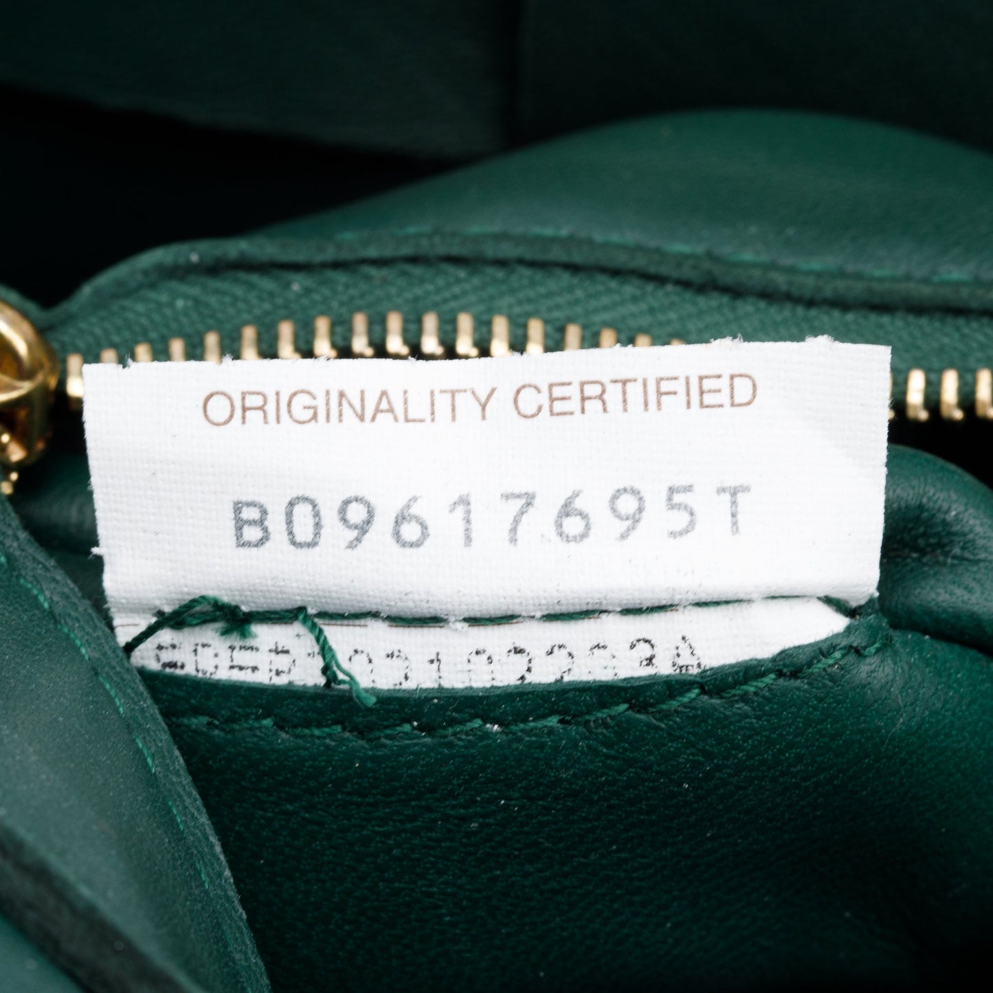 Bottega Veneta Green Intrecciato Lambskin Leather Classic Cassette Bag