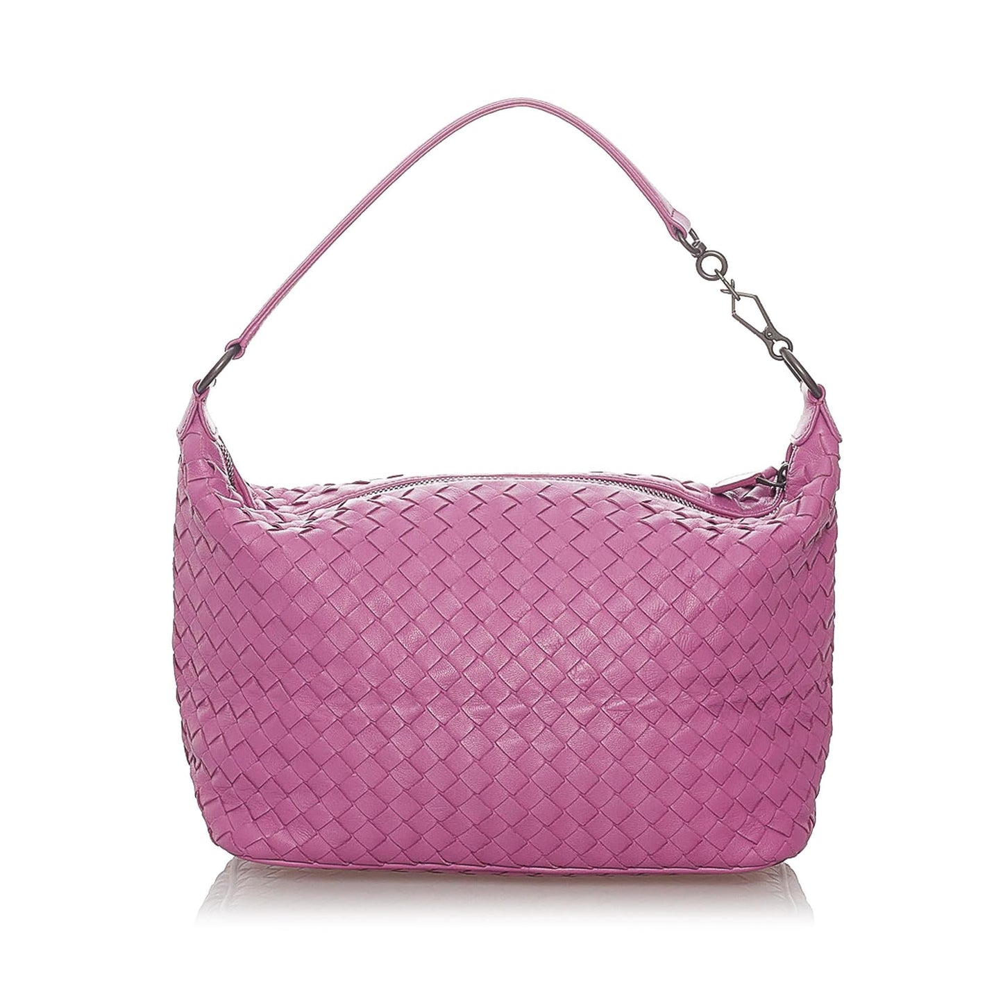 Luxury Bottega Veneta Intrecciato Leather Shoulder Bag (SHG-27905)