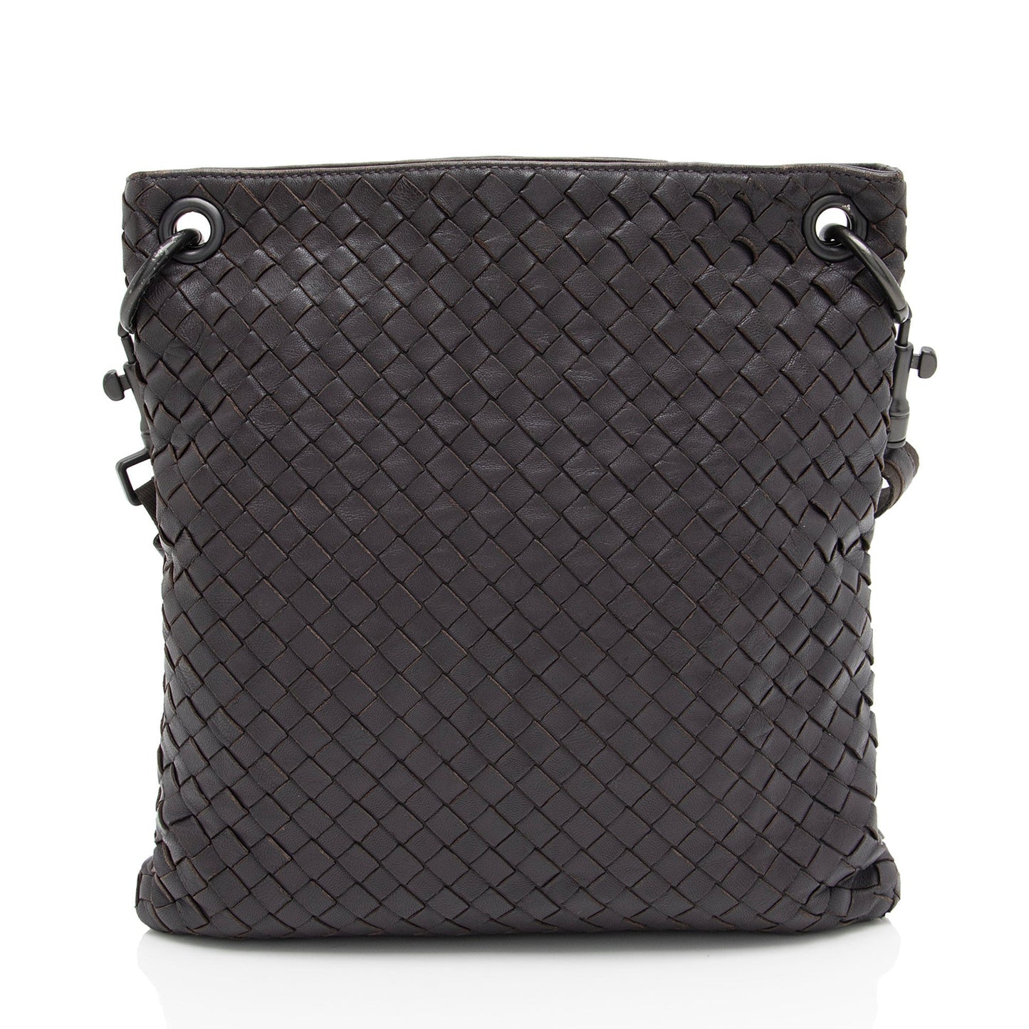 Luxury Bottega Veneta Intrecciato Nappa VN Messenger (SHF-hB4xyD)