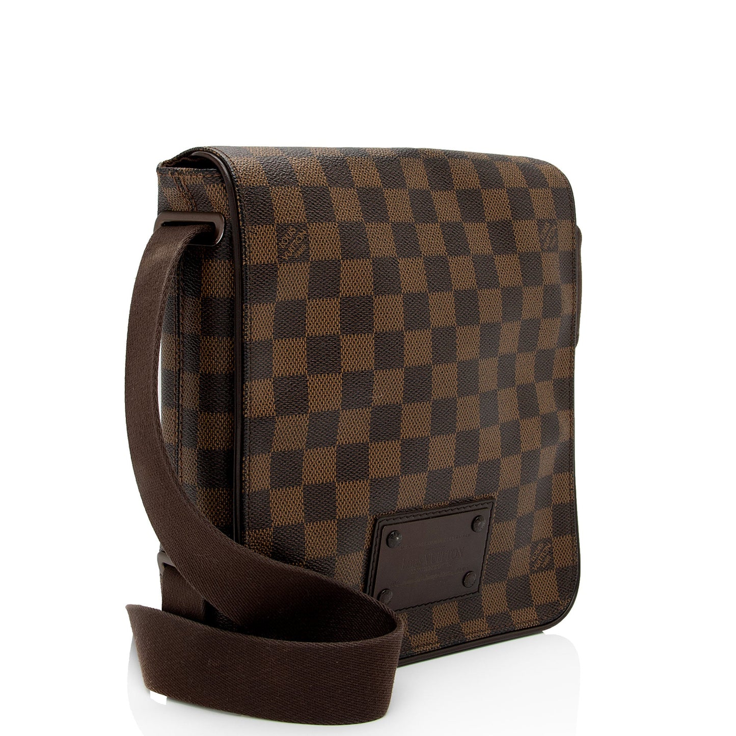 Louis Vuitton Damier Ebene Brooklyn PM Messenger (SHF-4CSmsb)