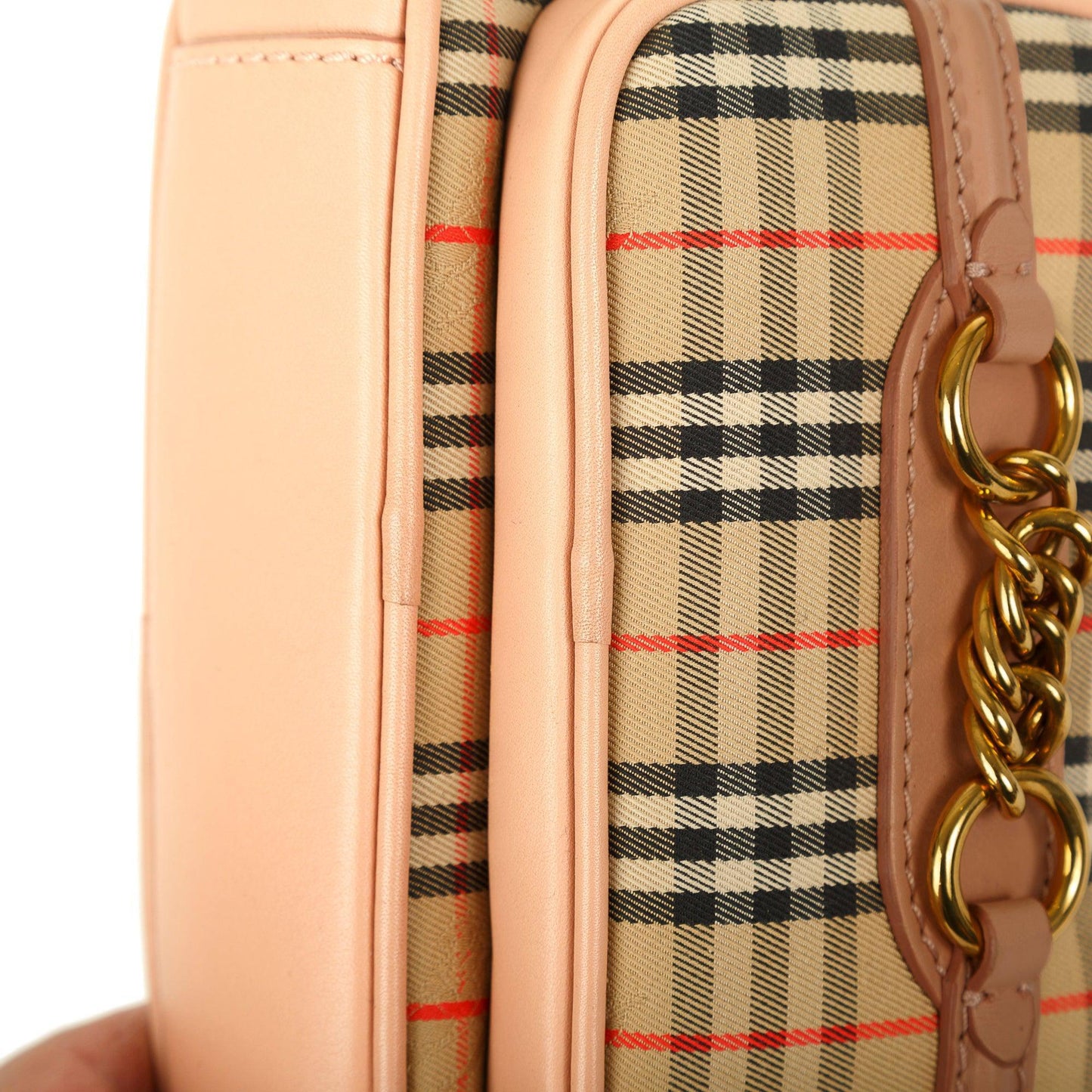 Burberry 1983 Knight Check Link Camera Bag