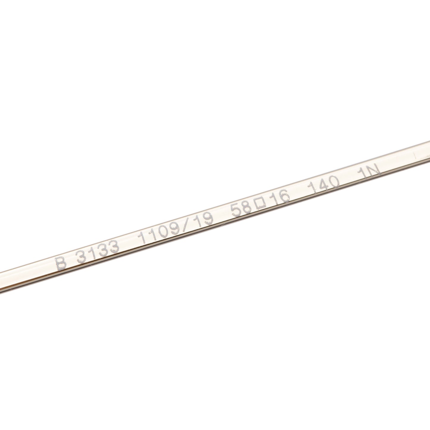Burberry B 3133 Gold Plated Metal Daphne Square Sunglasses
