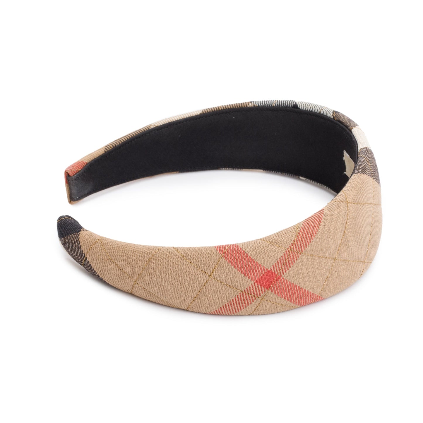 Burberry Beige Nova Check Headband