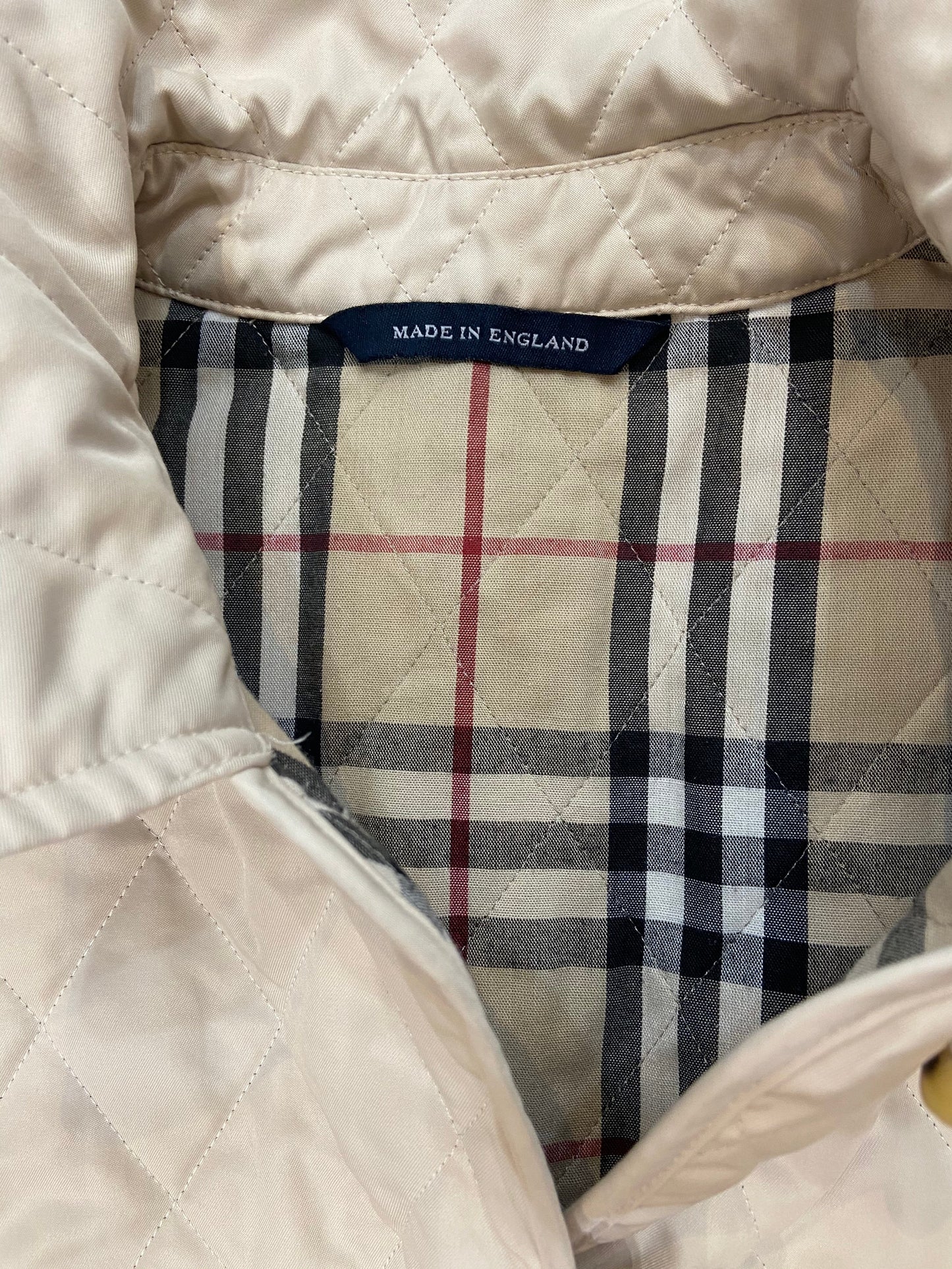 BURBERRY NOVA CHECK QUILTED JACKET