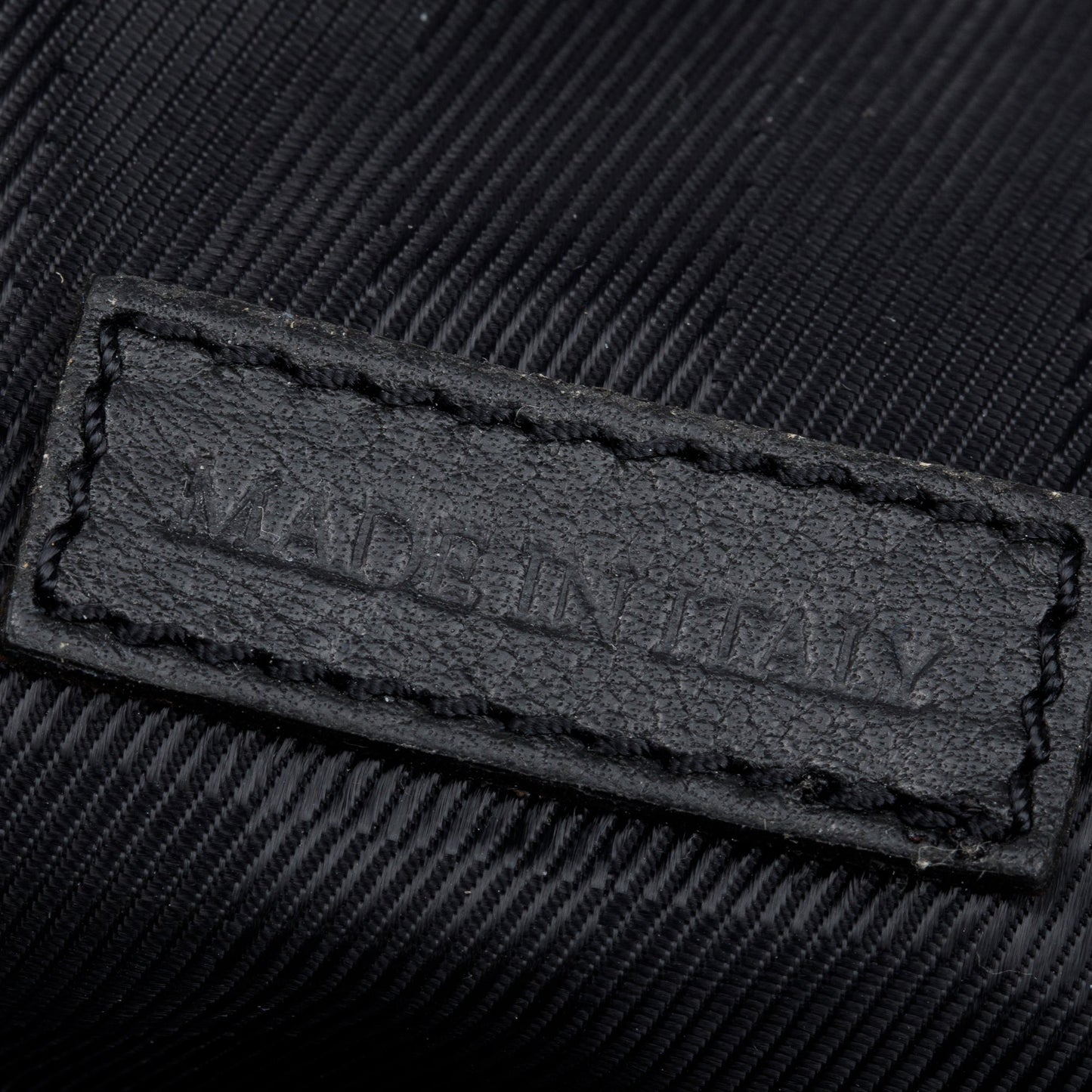 Burberry Black Calfskin Leather Hillgate Hobo