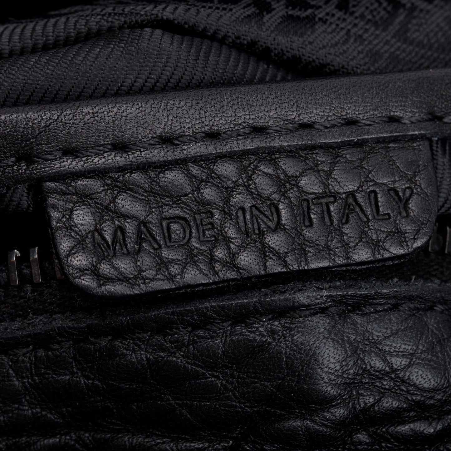 Burberry Black Calfskin Leather Mason Warrior Studded Hobo