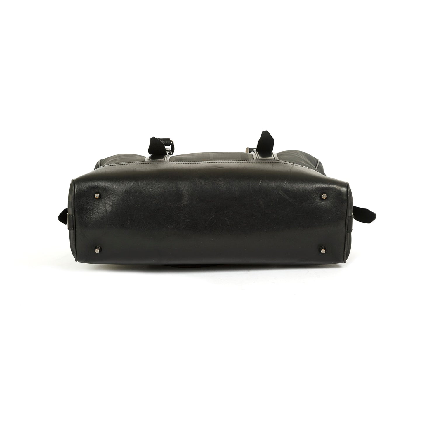 Burberry Black London Check Briefcase