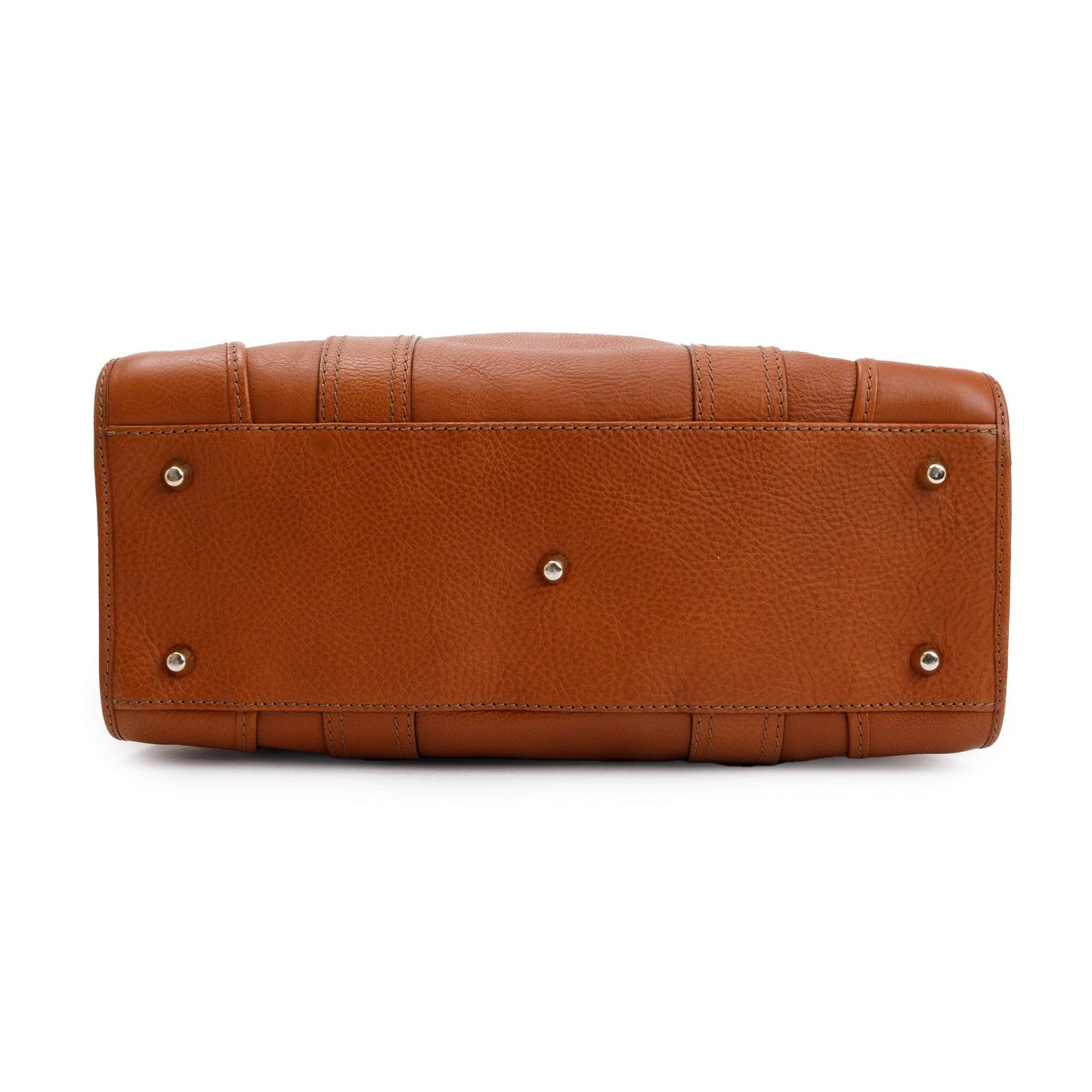 Burberry Brown Calfskin Leather Shoulder Bag