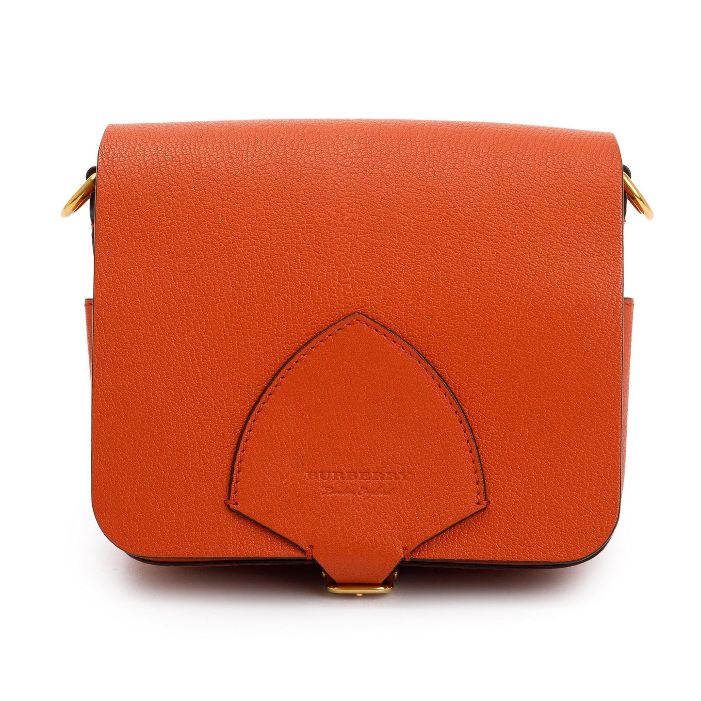 Burberry Brown Leather Bridle Square Satchel
