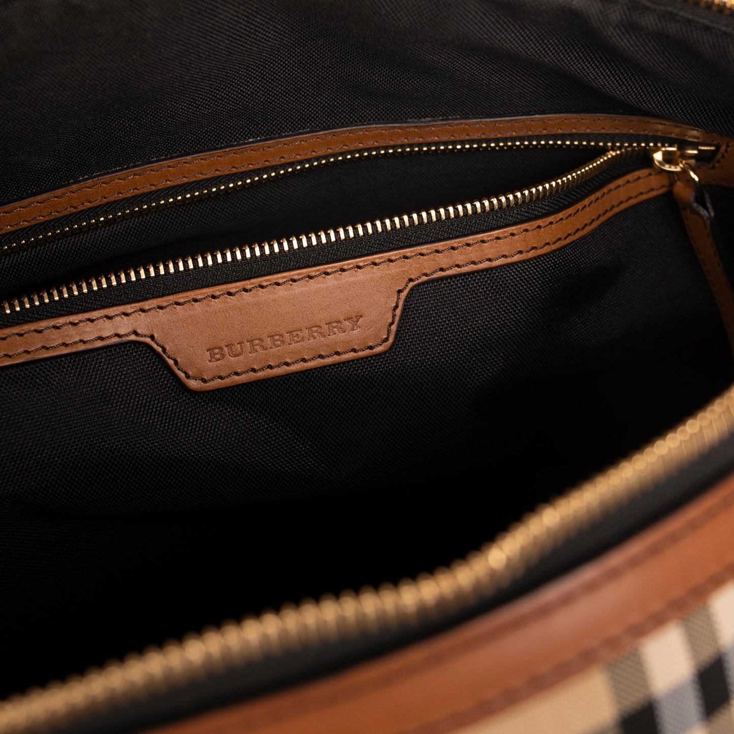 Burberry Horseferry Check Duffle Bag