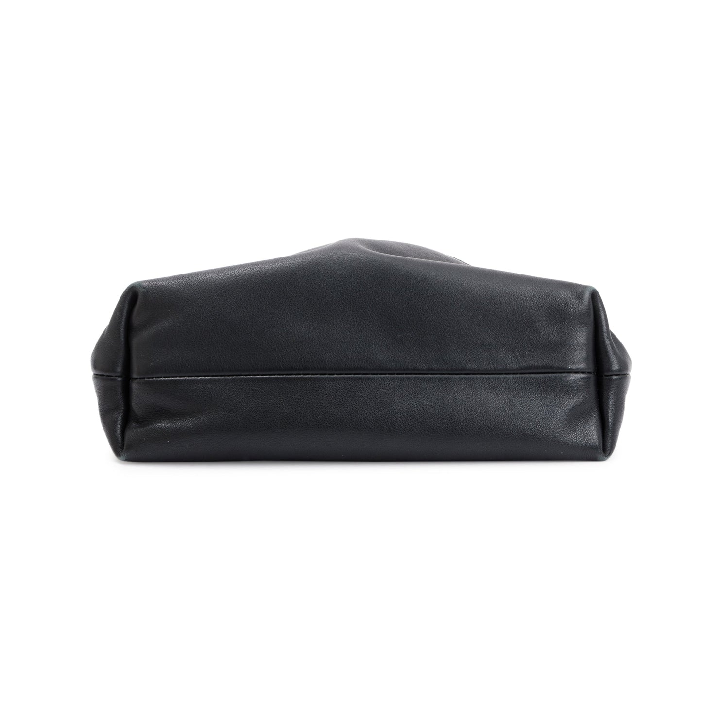 Burberry House Check Black Calfskin Leather Little Crush Crossbody
