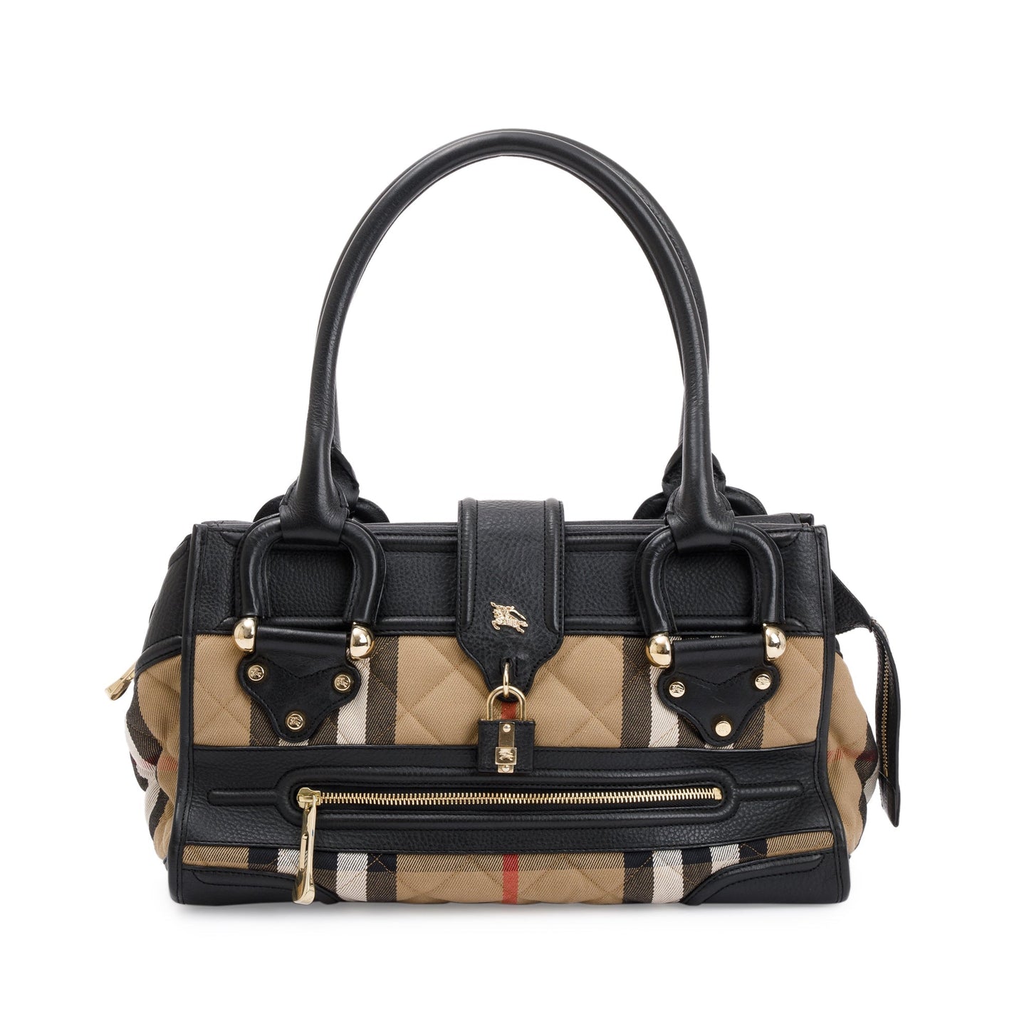 Burberry House Check Quilted Canvas Large Manor Tote Bag