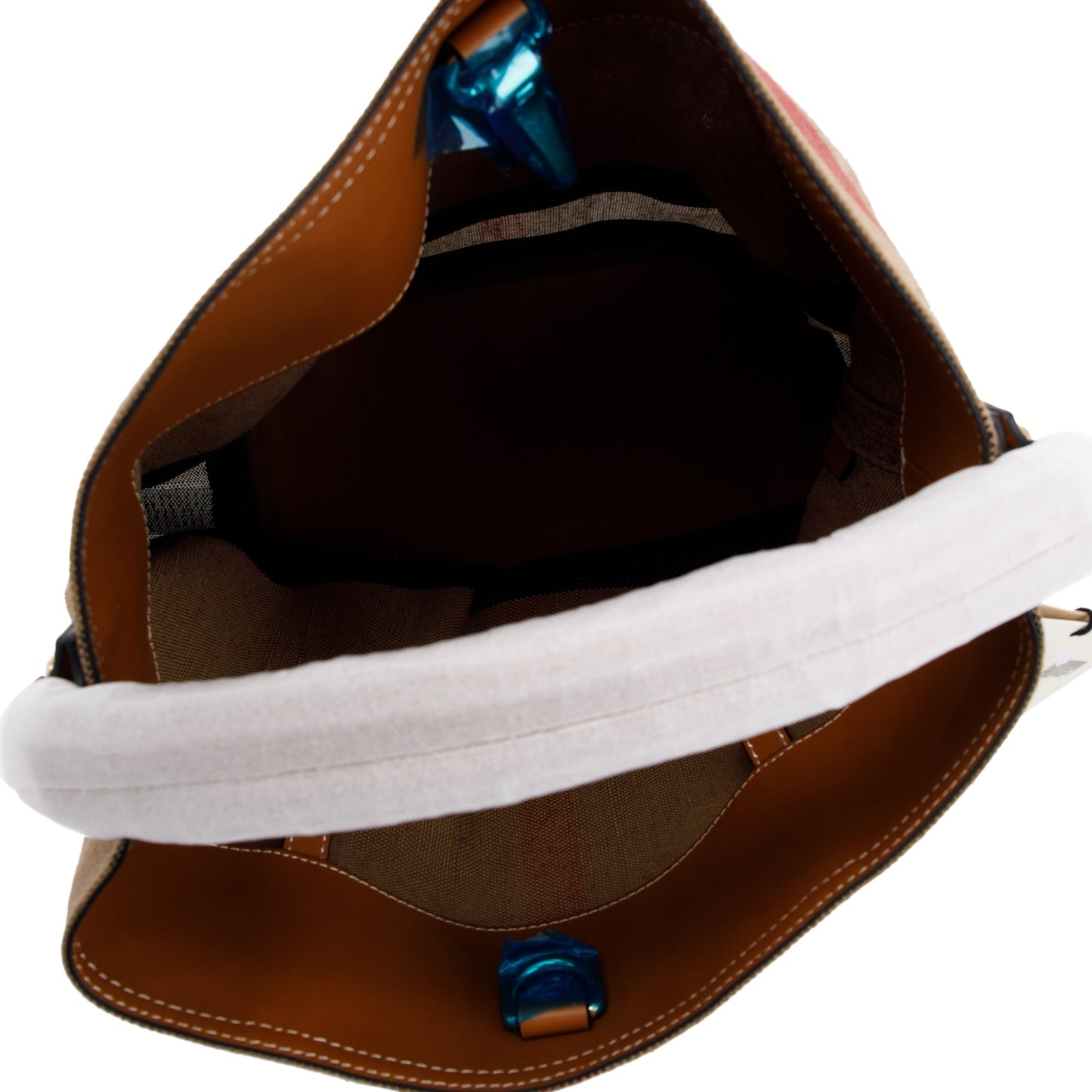 Burberry Mega Check Medium Ashby Hobo Bag