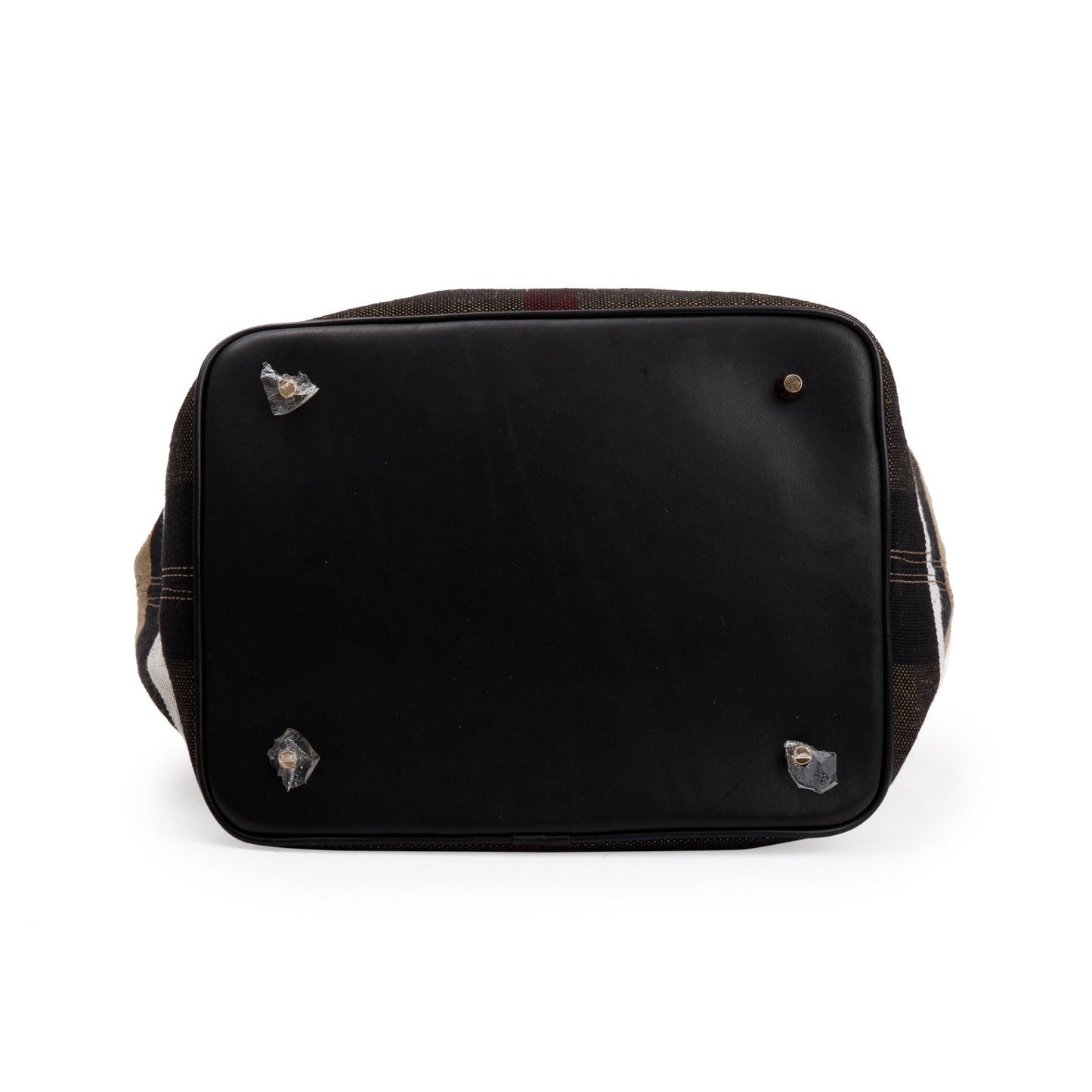 Burberry Mega Check Medium Ashby Hobo Bag