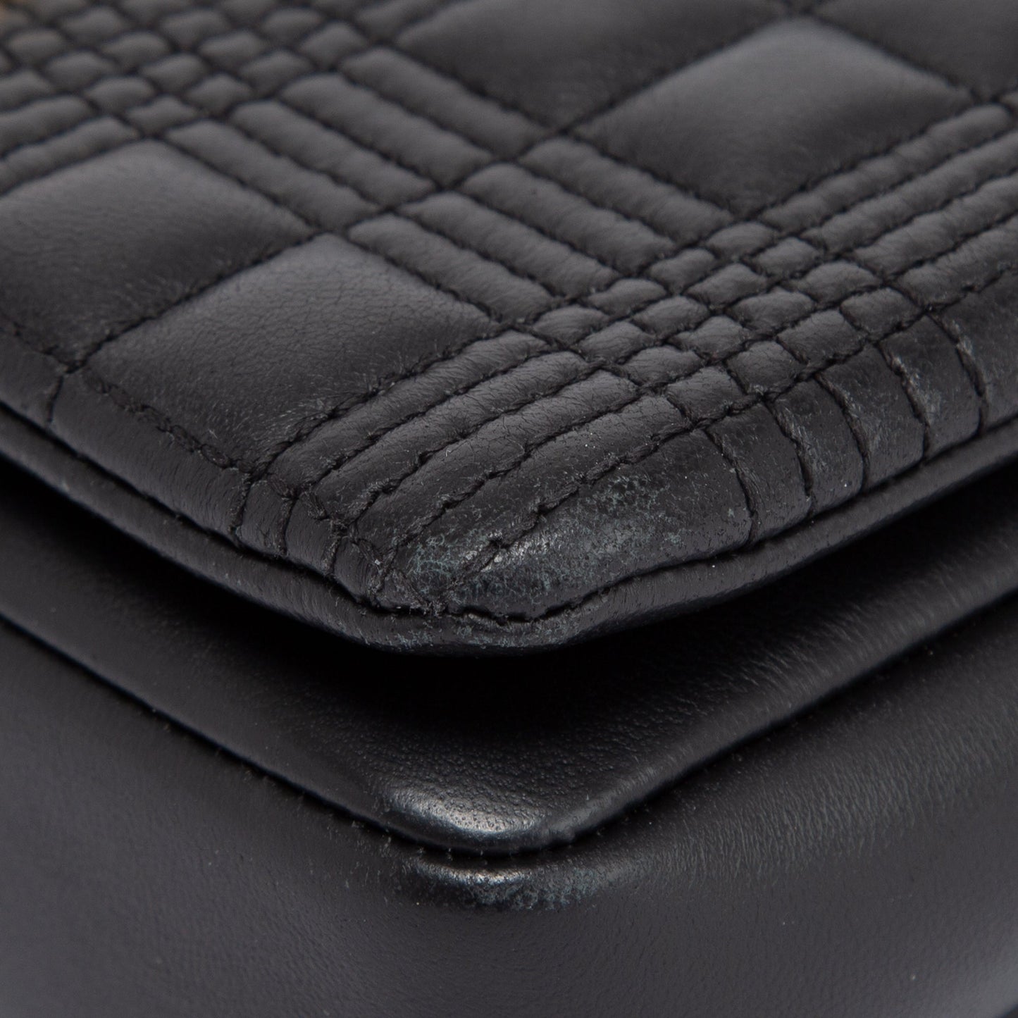 Burberry Mini Lola Quilted Leather Shoulder Bag