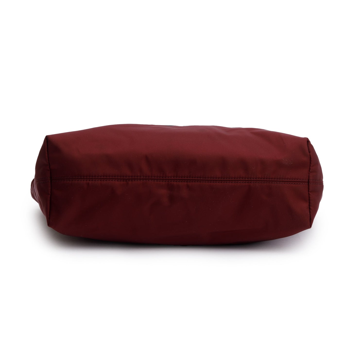Burberry Red Nylon Logo Small Ardwell Tote Bag