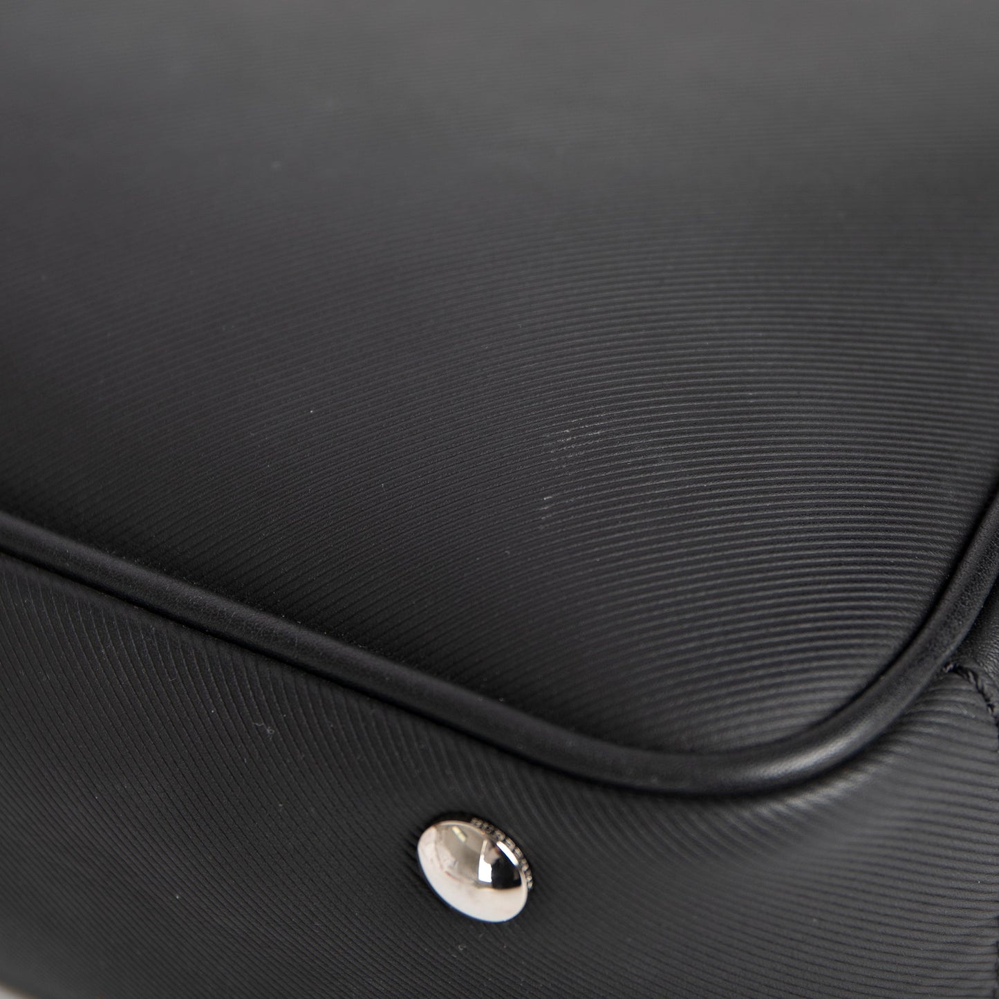 Burberry Small Black Trench Calfskin DK88 Top Handle Bag