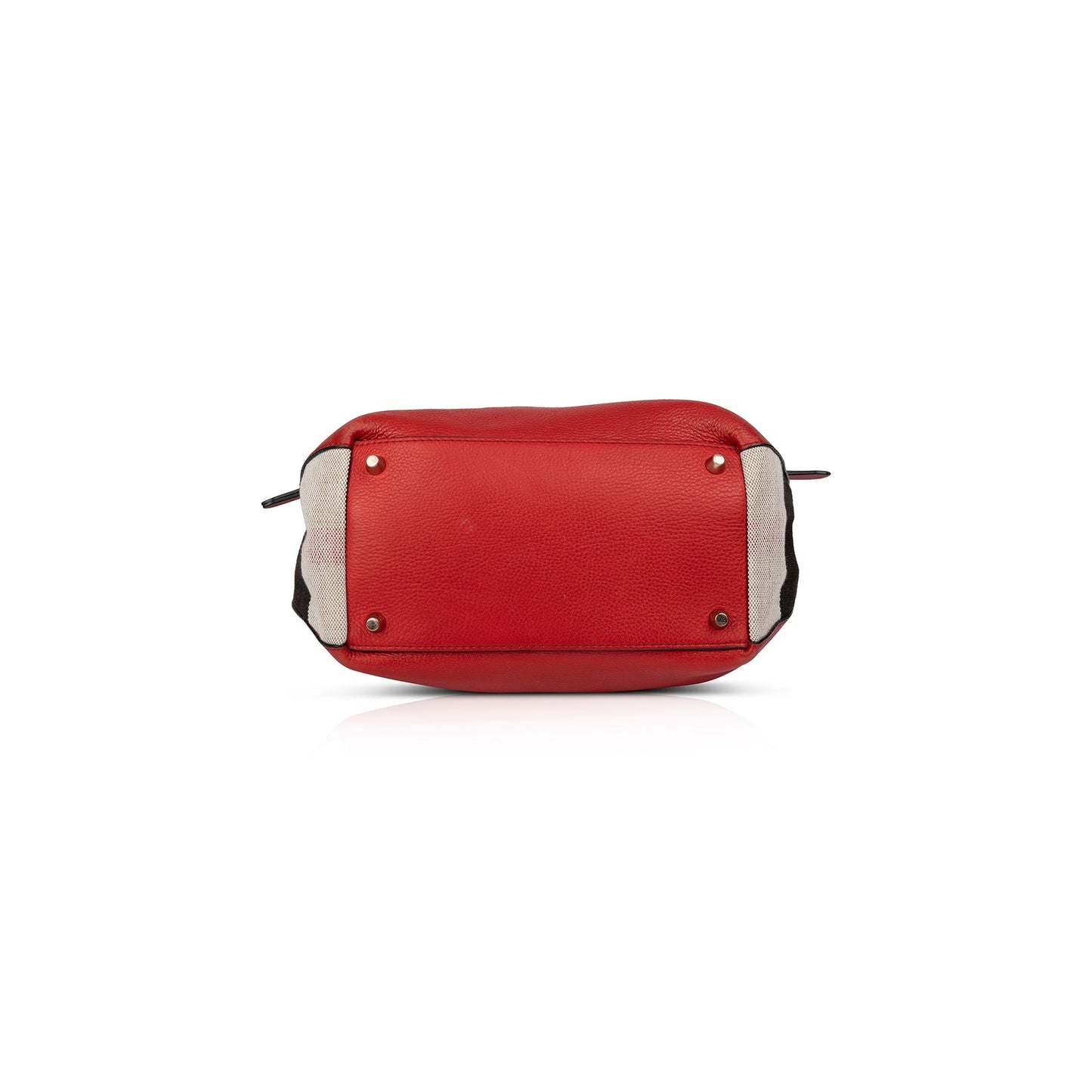 Burberry Small Maidstone Leather & House Check Tote
