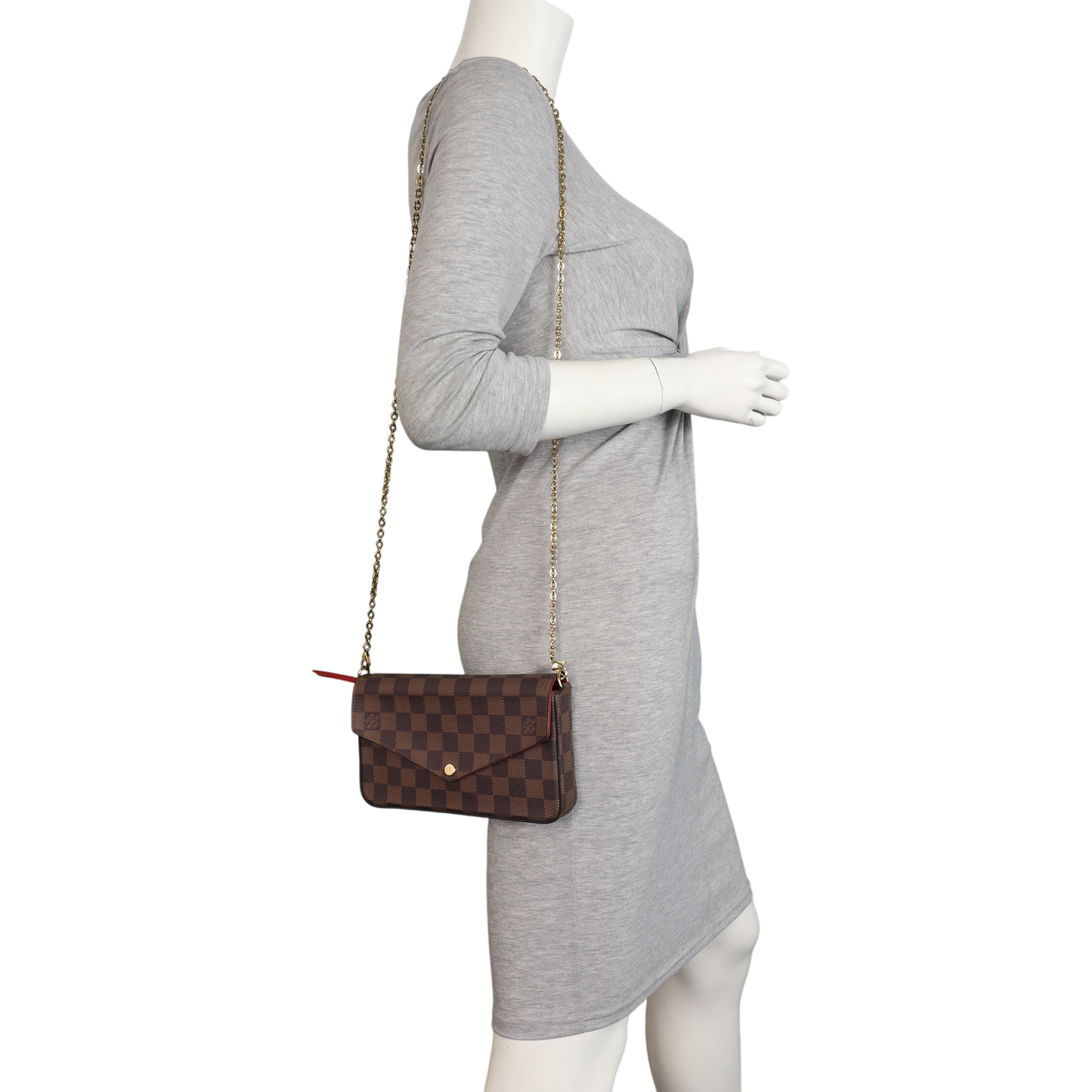 Louis Vuitton Pochette Felicie Damier Ebene