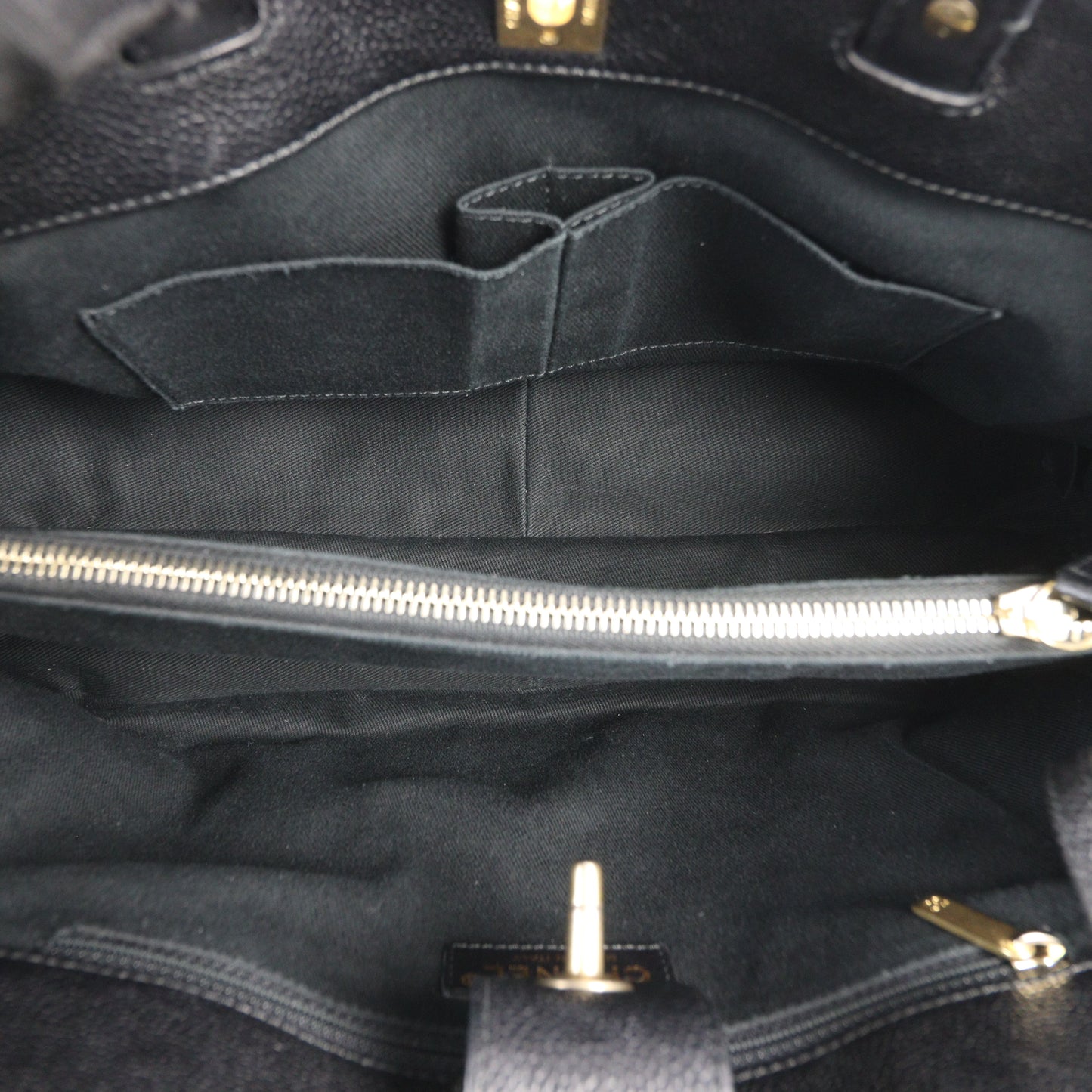 Chanel Caviar Shopping Tote Large