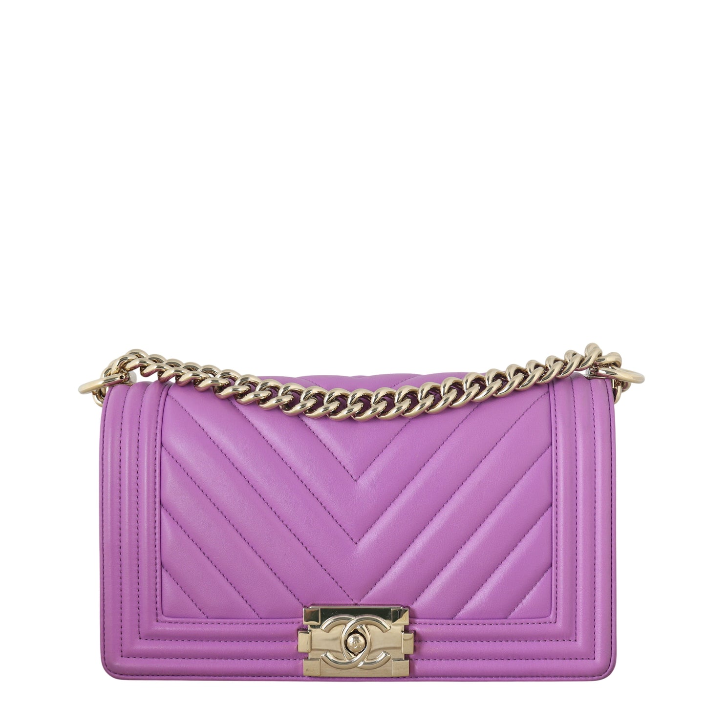 Chanel Boy Old Medium Chevron