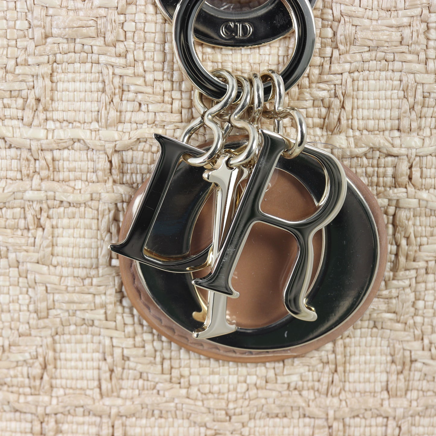 Dior Lady D-Lite Medium Raffia