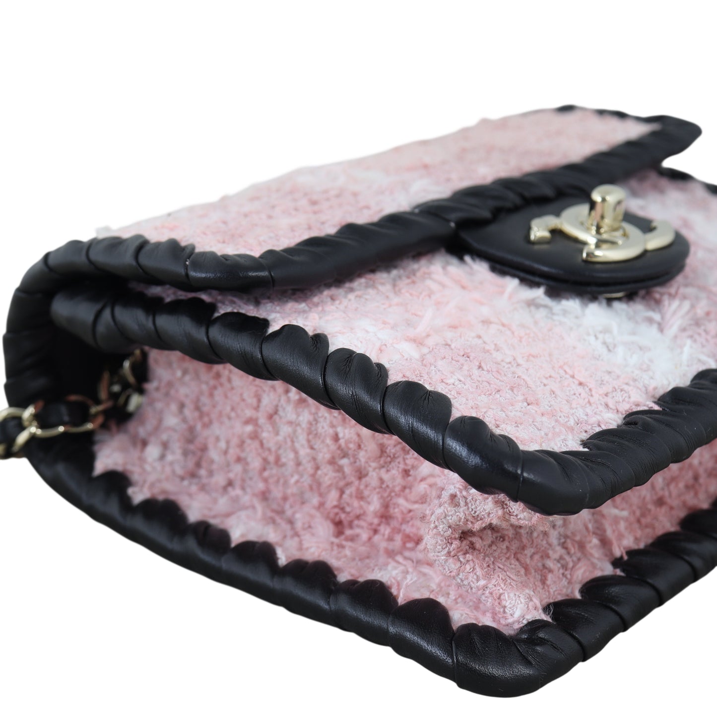 Chanel My Own Frame Flap Bag Mini Tweed