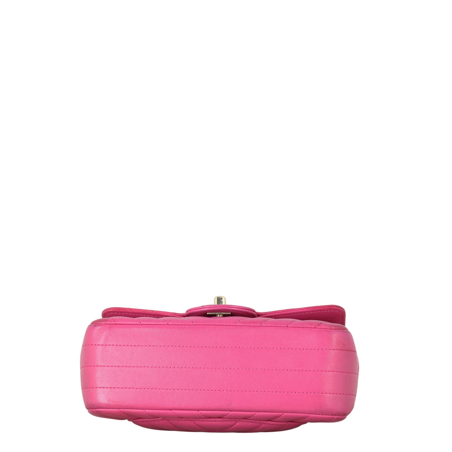 Chanel Classic Flap Mini Rectangular Bag Chevron Lambskin